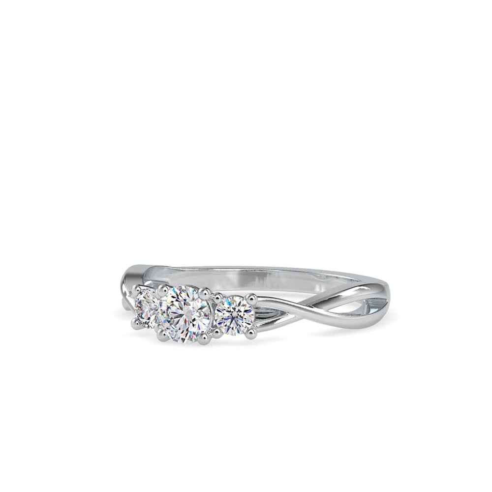 Bague d'oreille Helix à trois diamants Helena