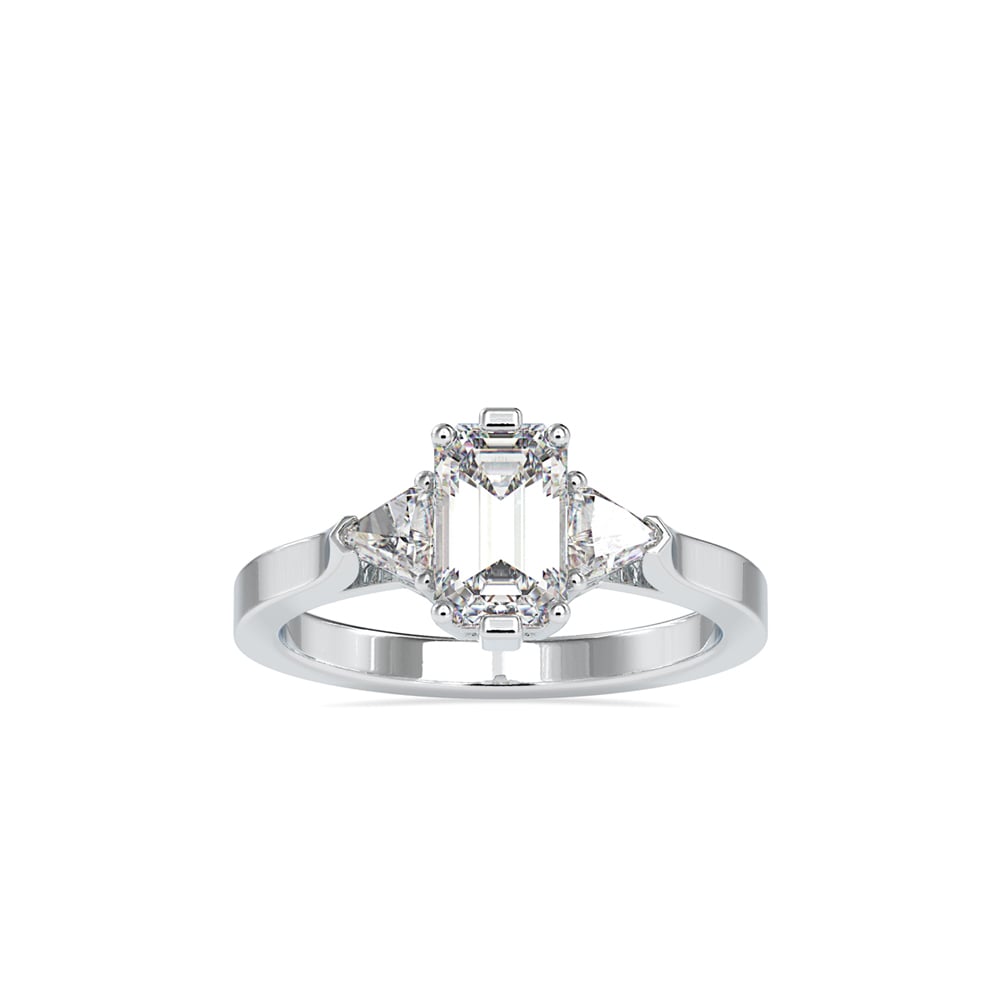 Stellar Prism Emerald Setting