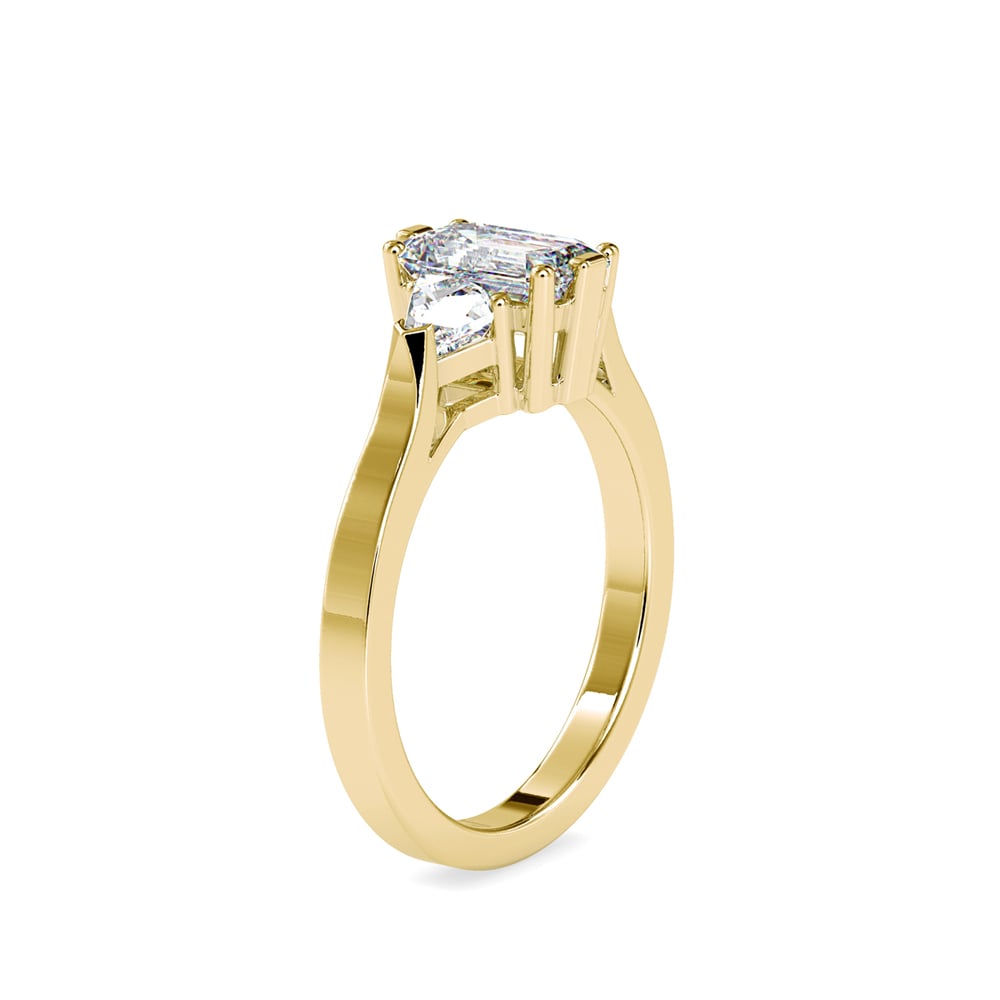 Bague Émeraude Prisme Stellaire