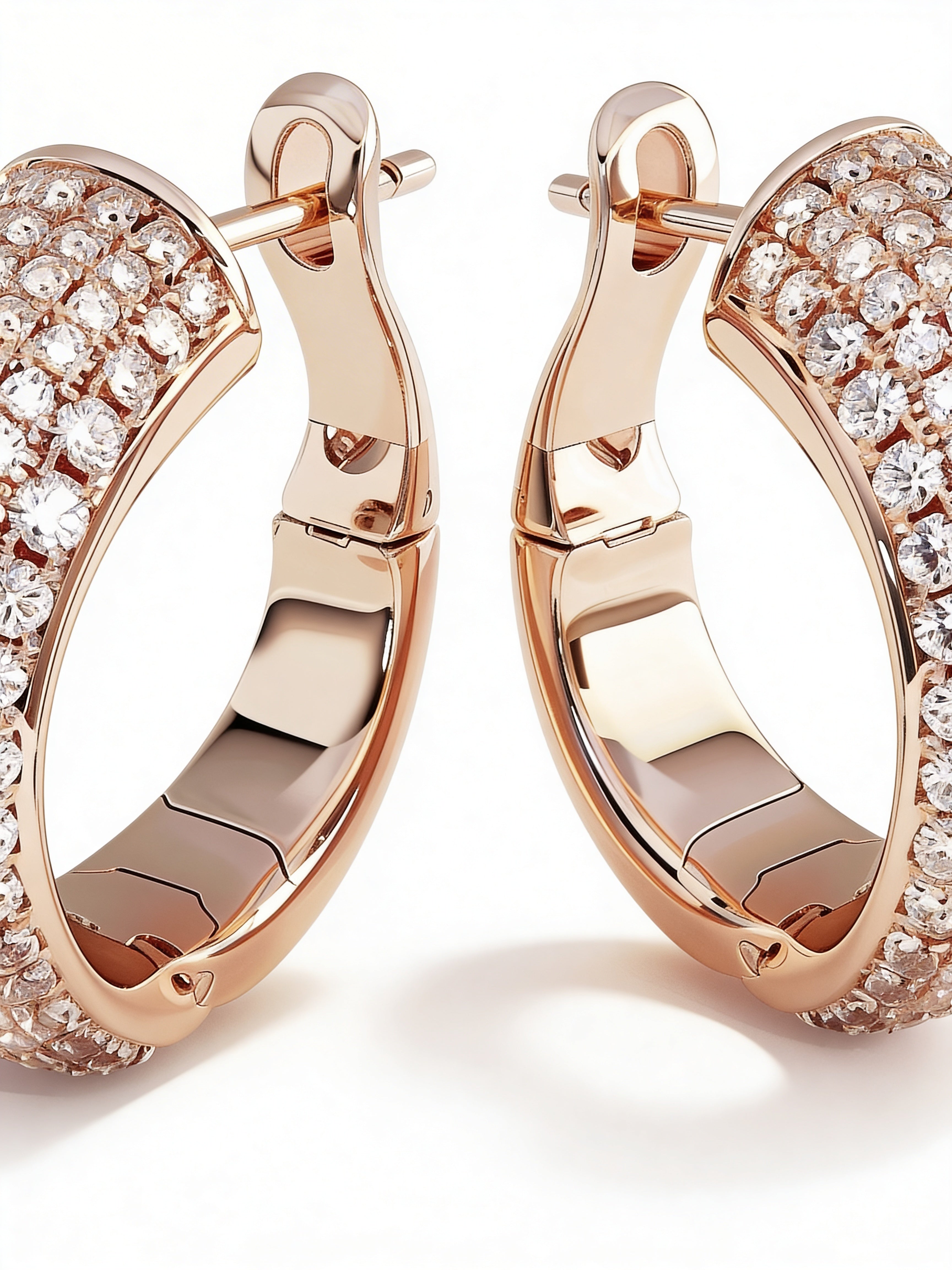 Mini Pavé Hoops
