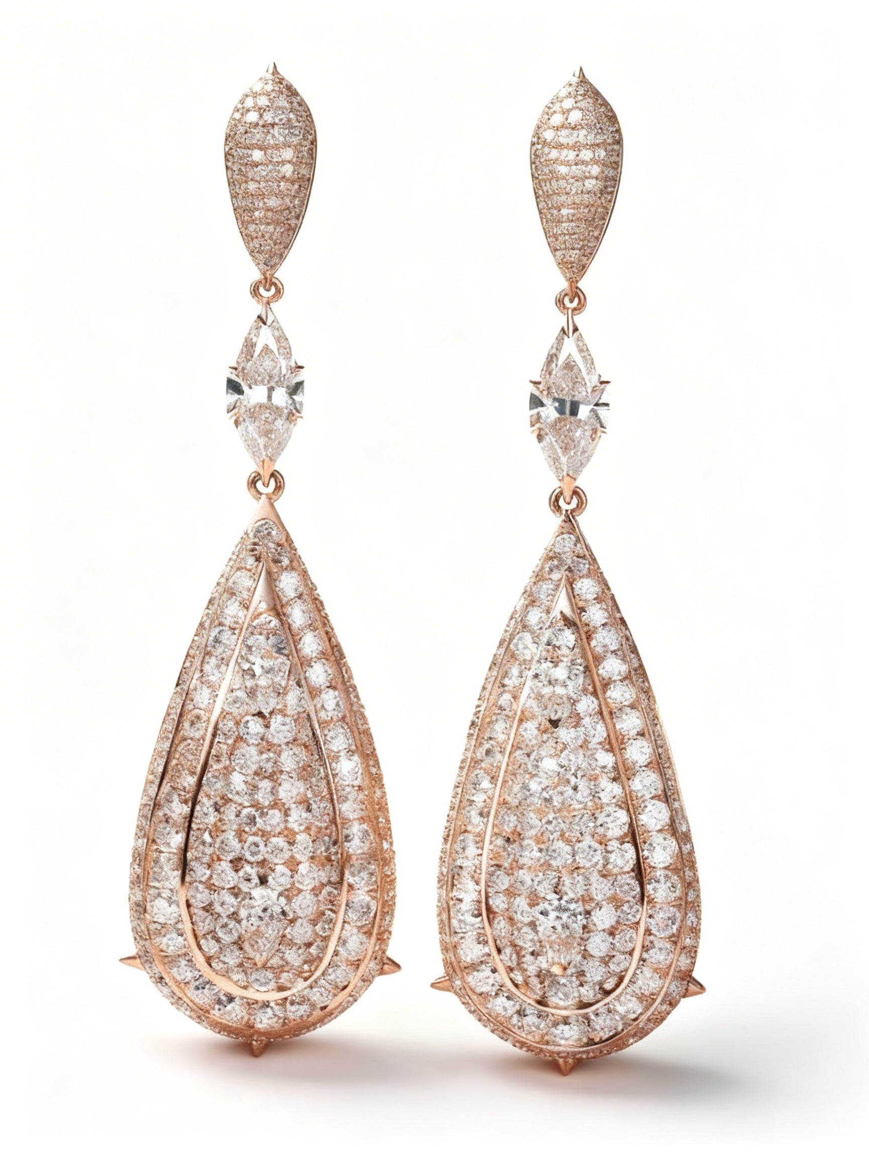 Poire Royale Drop Earrings
