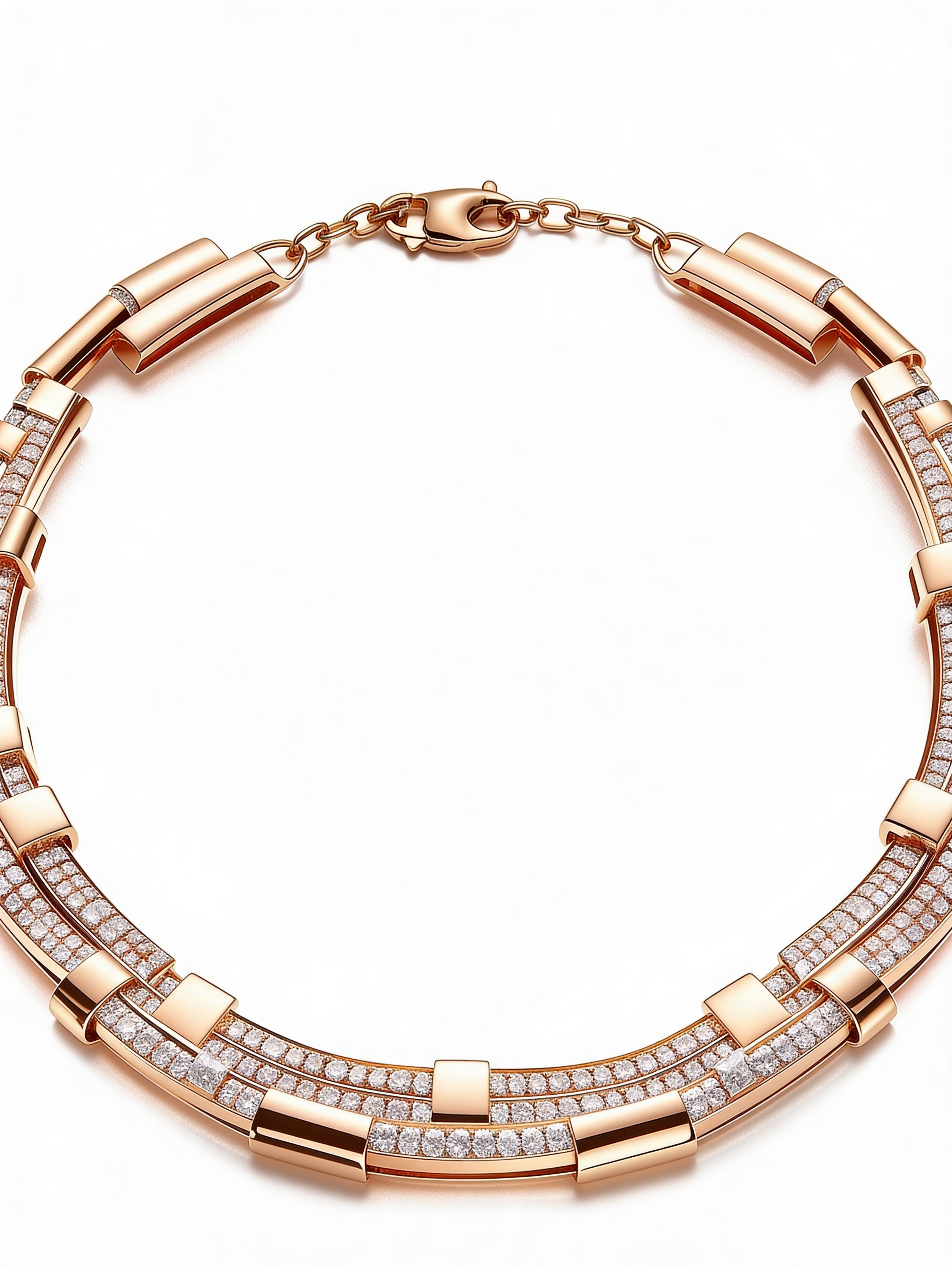 Collier Tressé Rosée