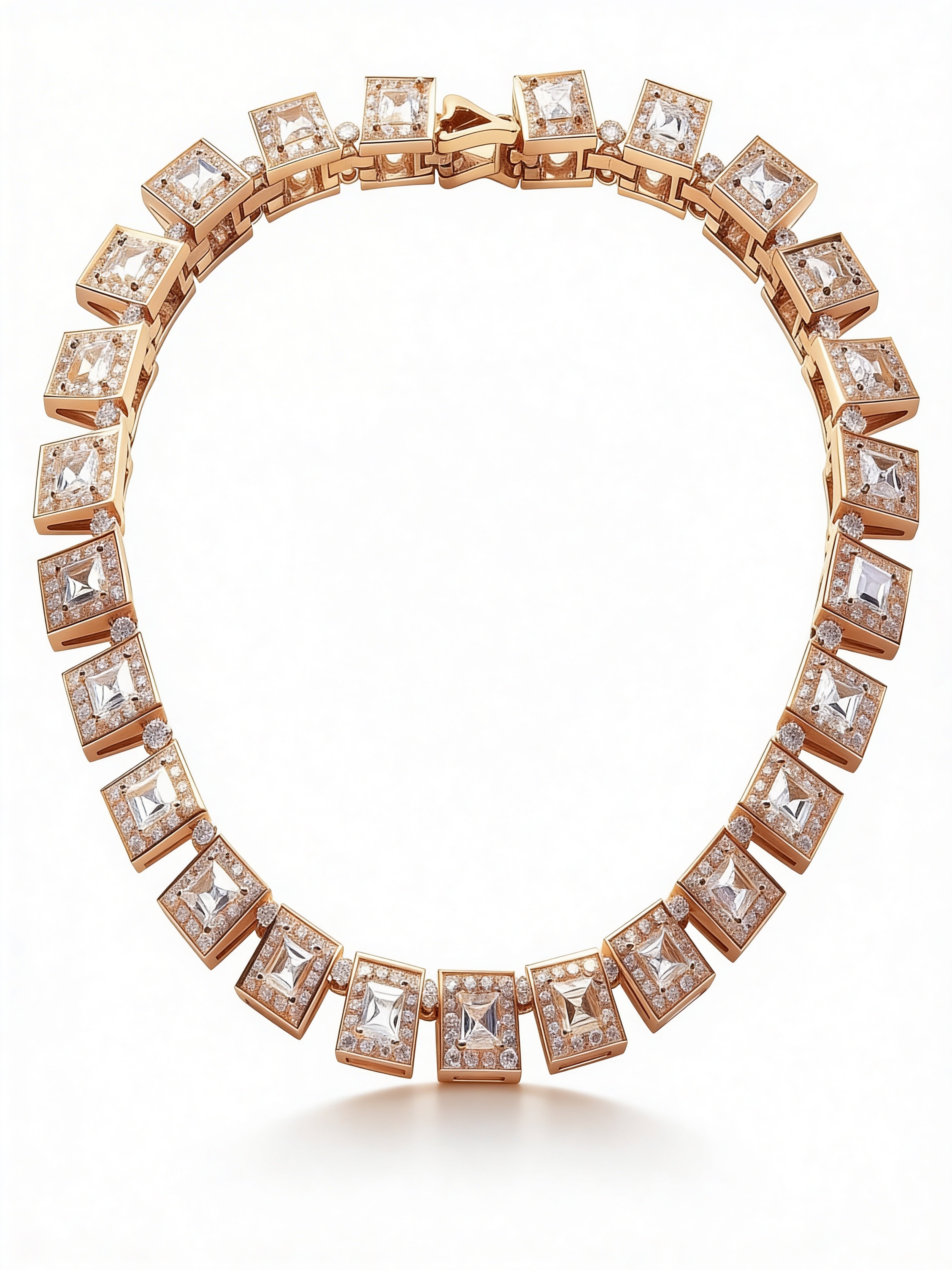 Collier Galerie Rose