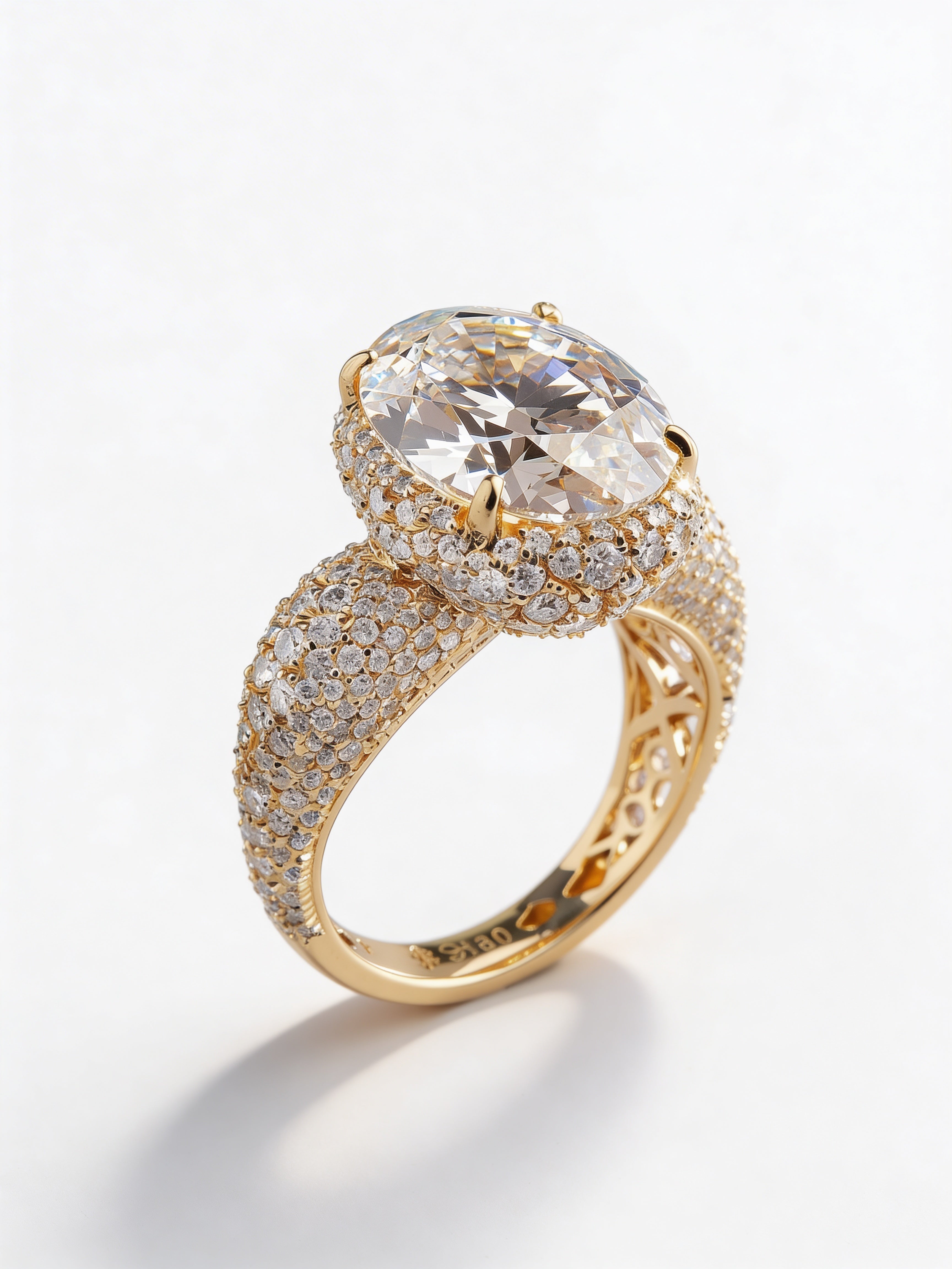Aurore Halo Ring