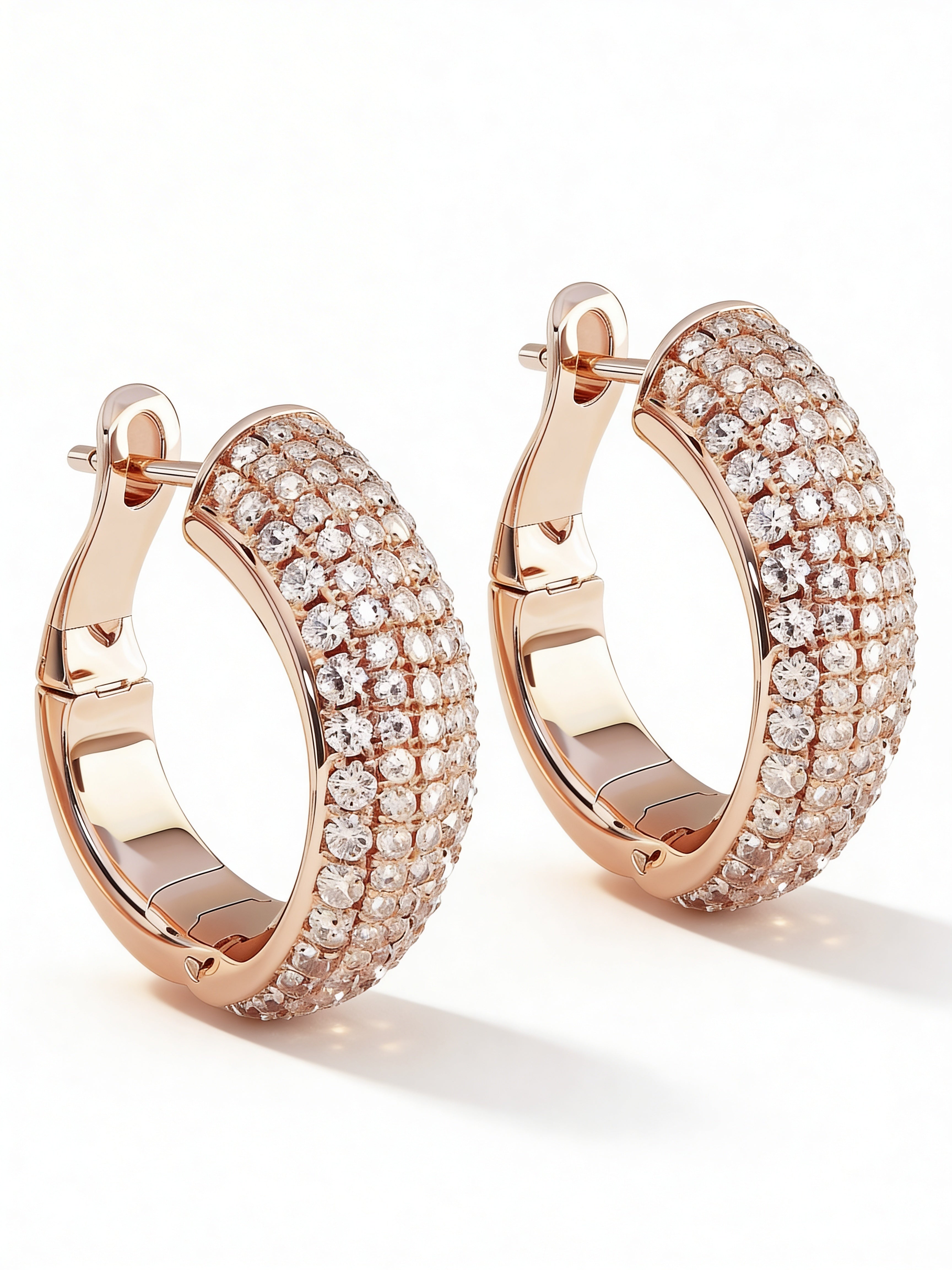 Mini Pavé Hoops