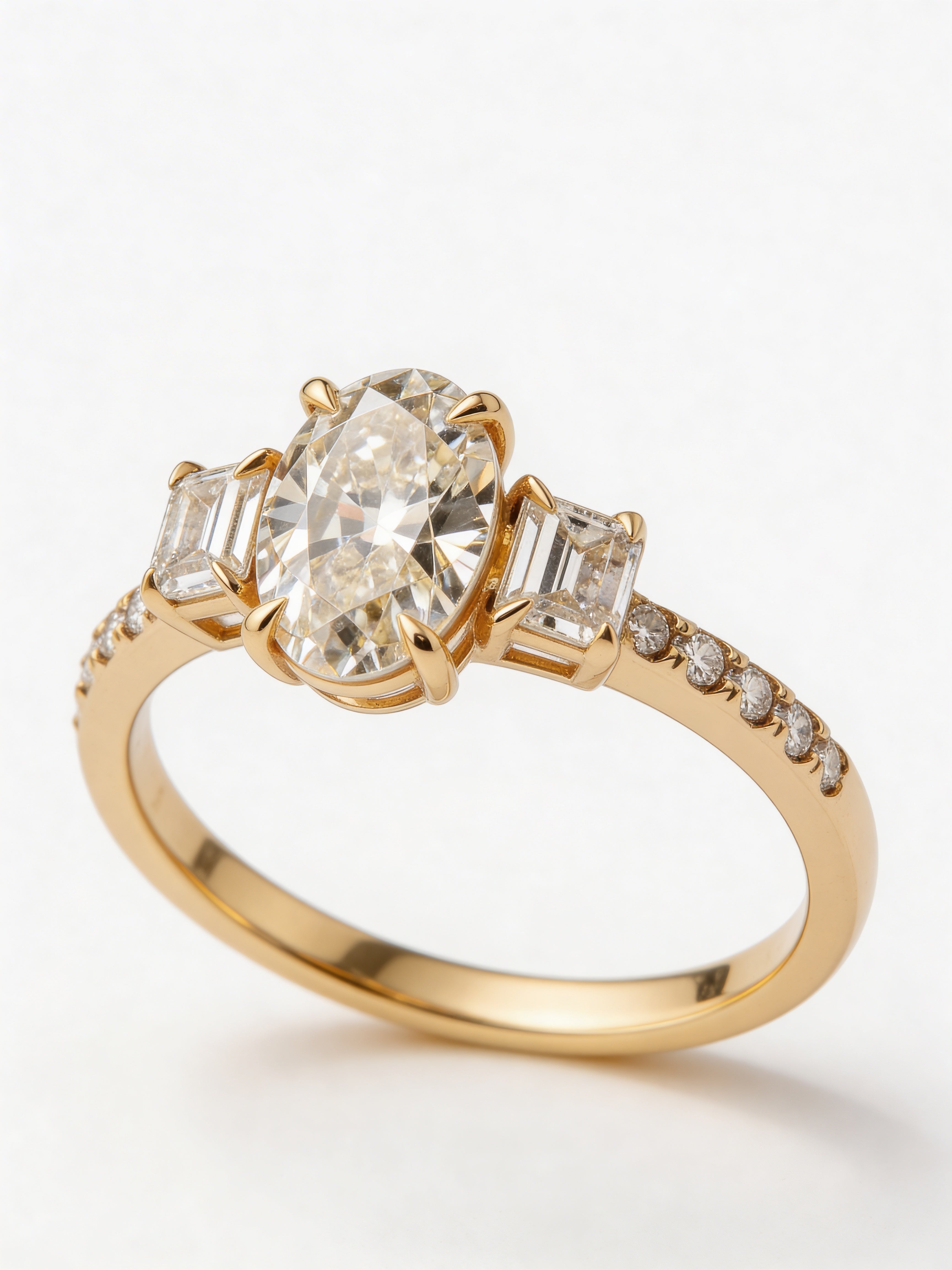 Solitaire Lumière Ring