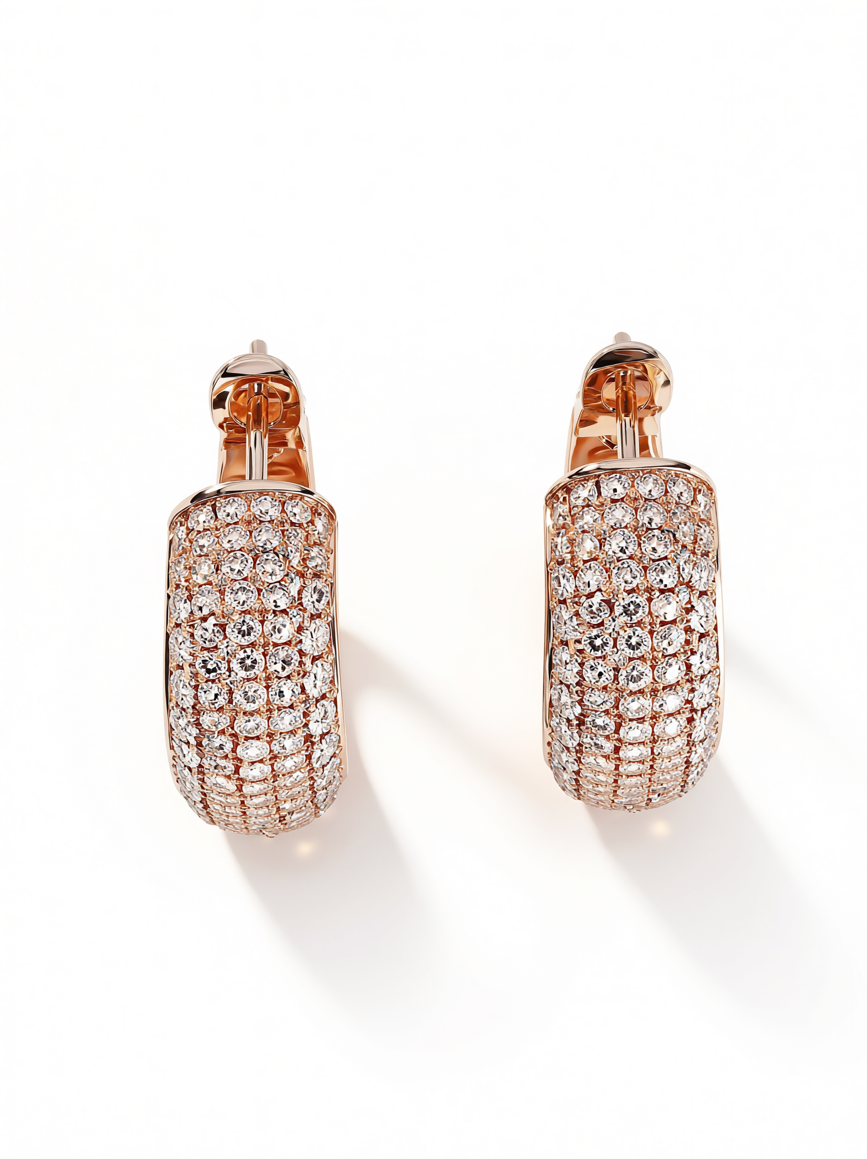 Mini Pavé Hoops