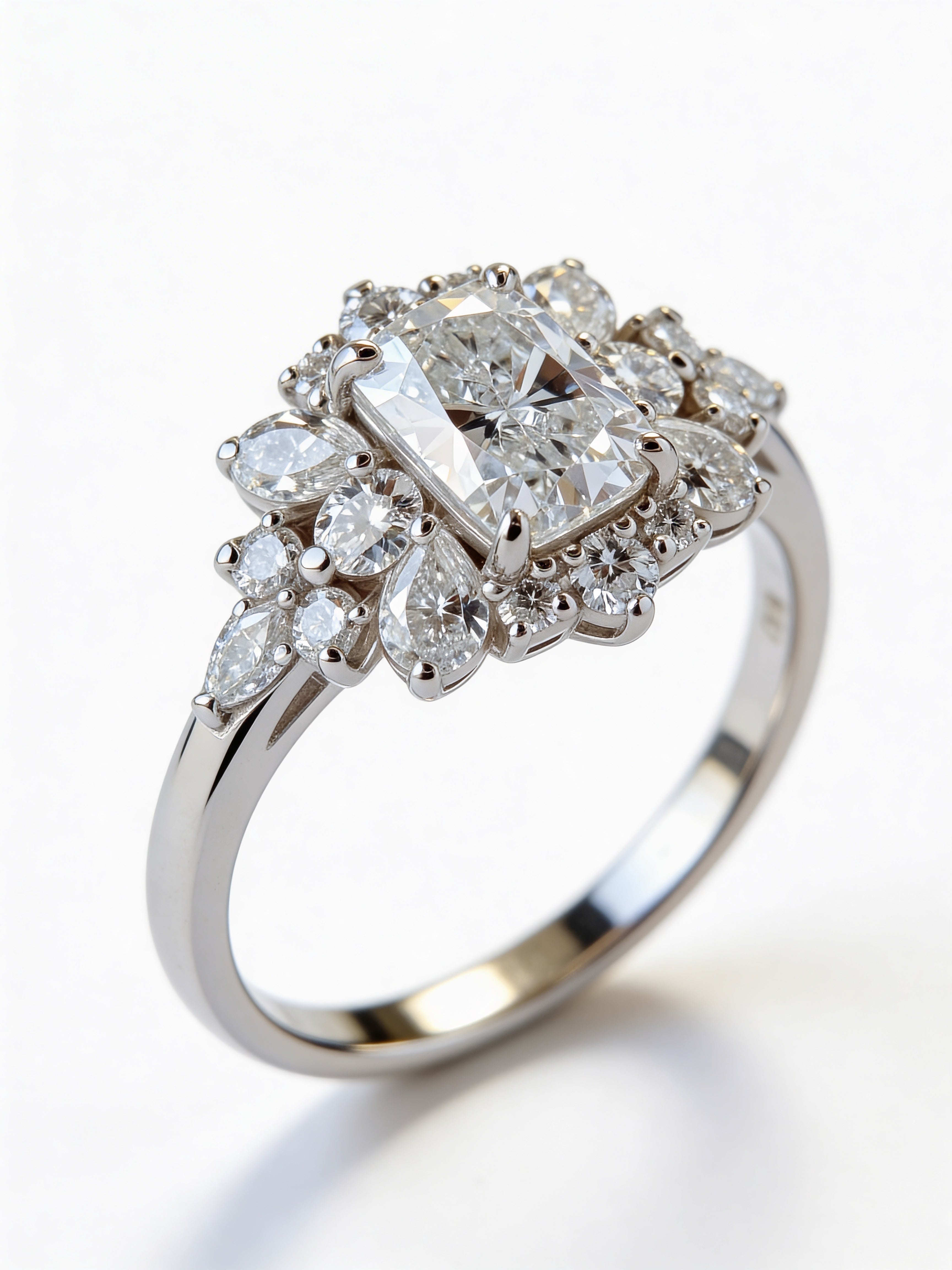 Fleur de Neige Ring