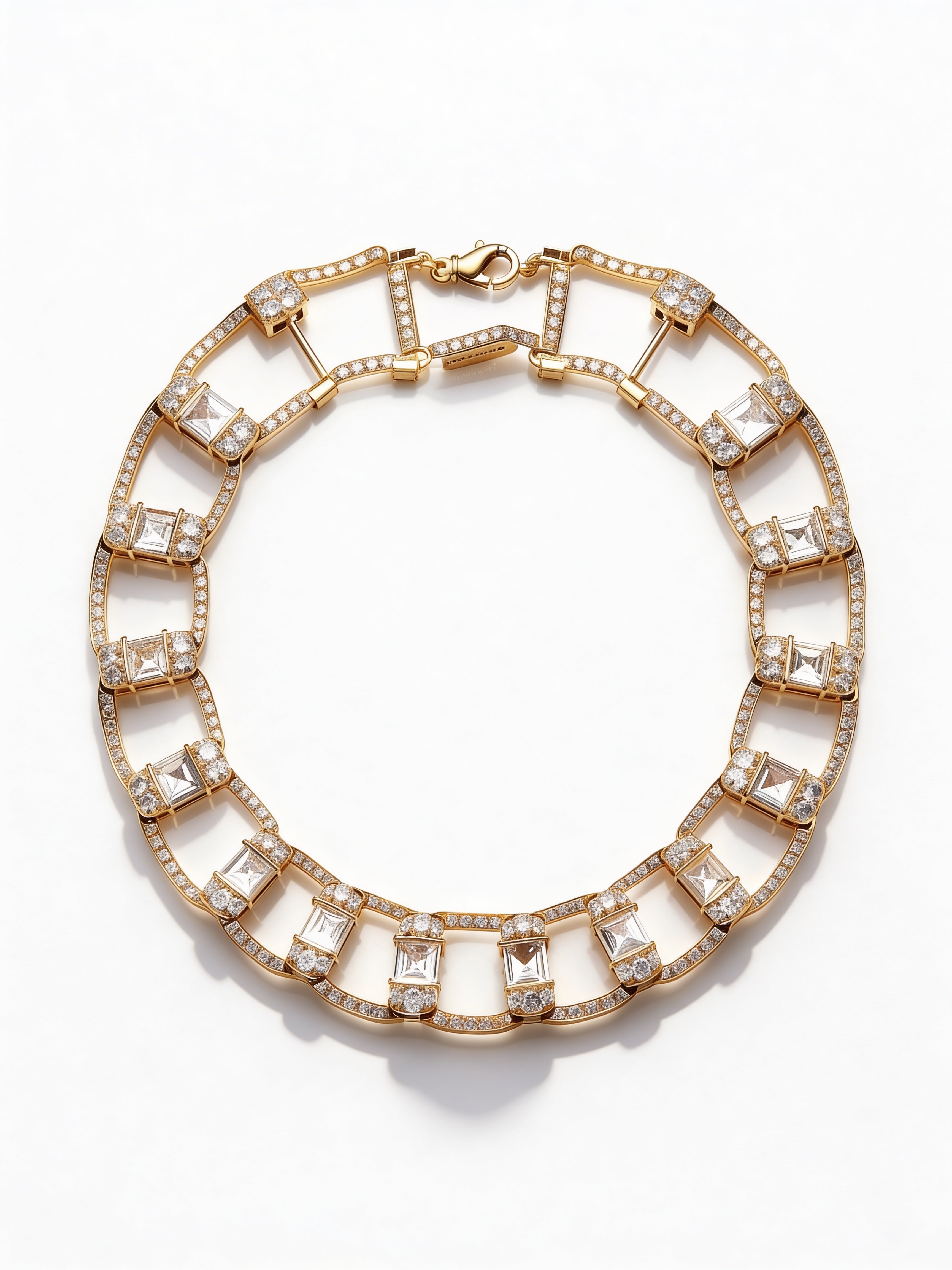 Collier Rivière Carrée