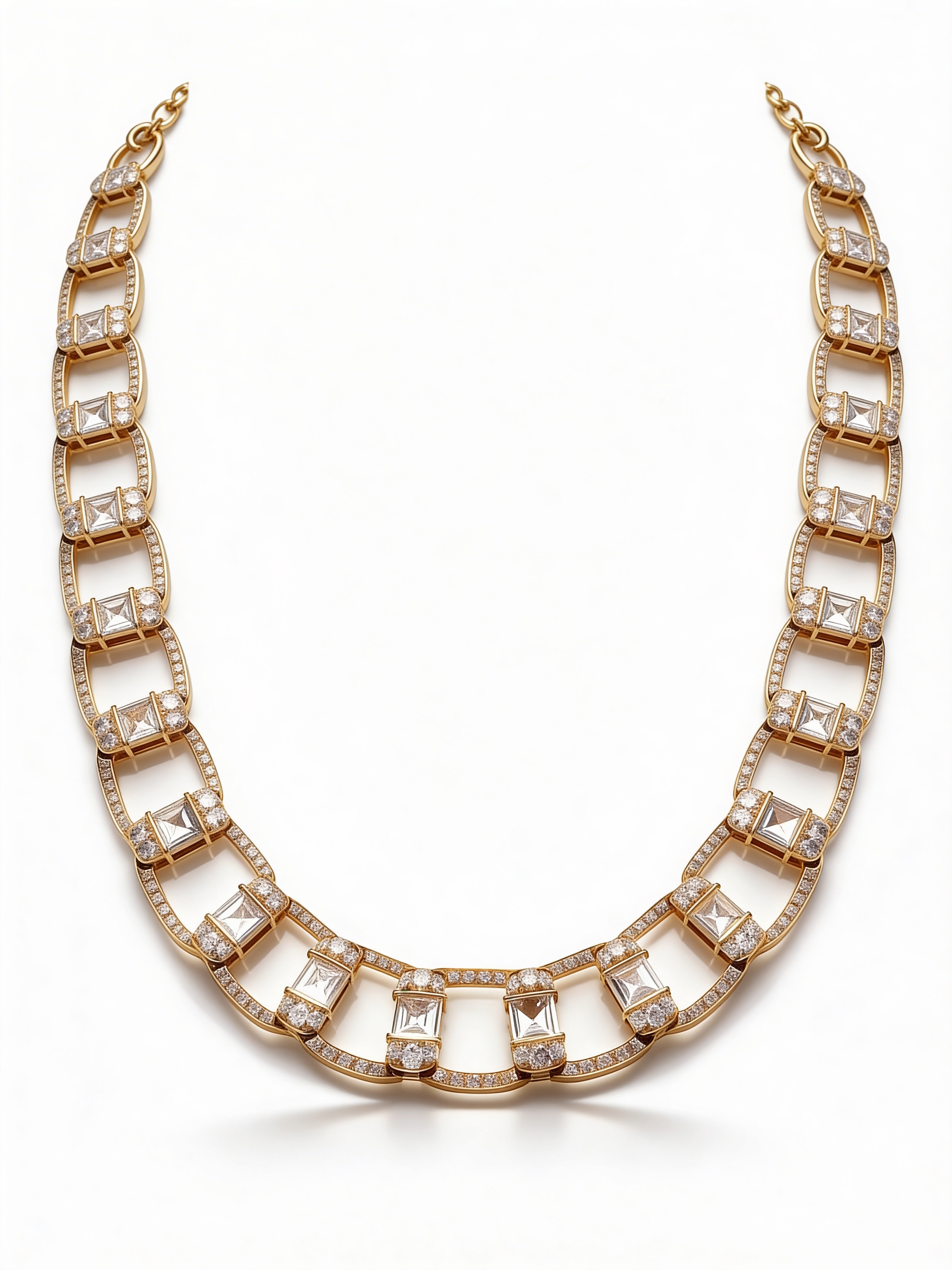 Collier Rivière Carrée