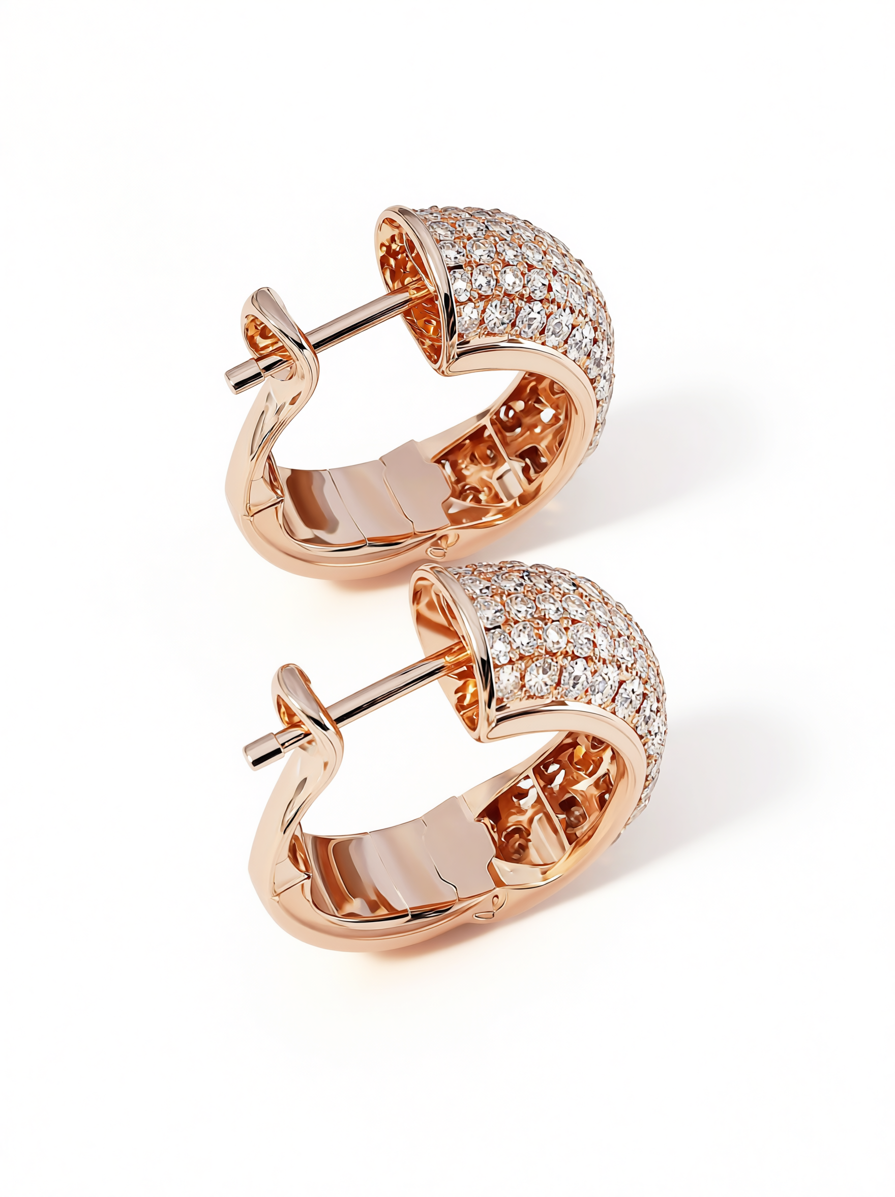 Mini Pavé Hoops