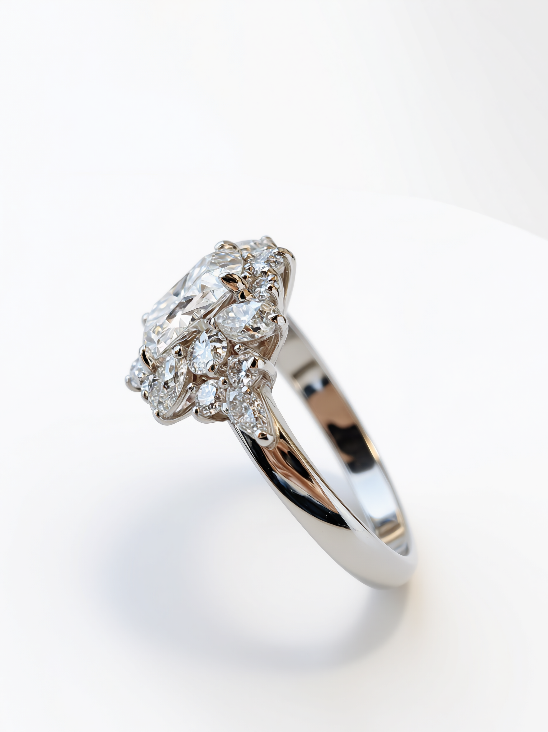 Fleur de Neige Ring