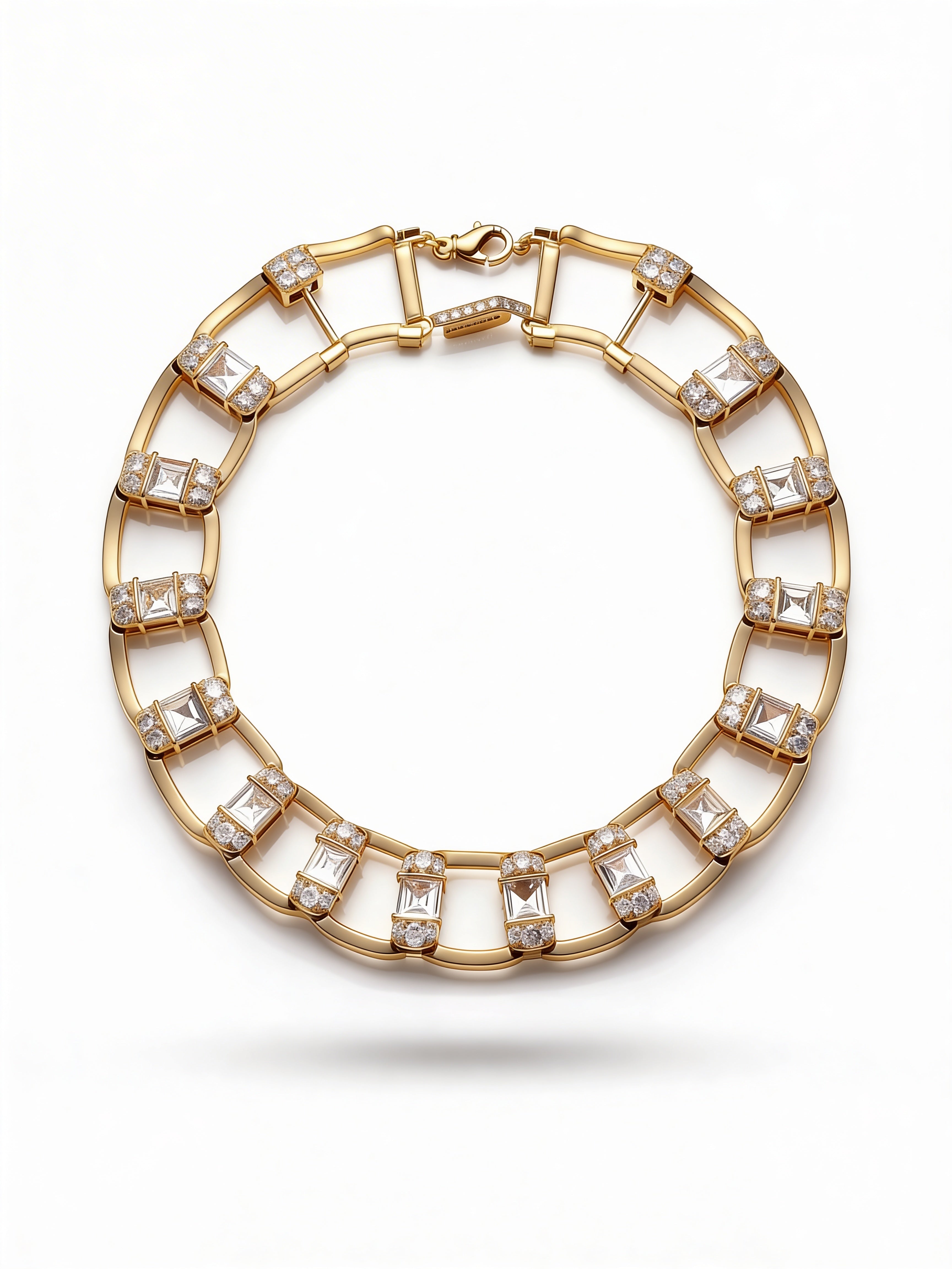 Collier Rivière Carrée