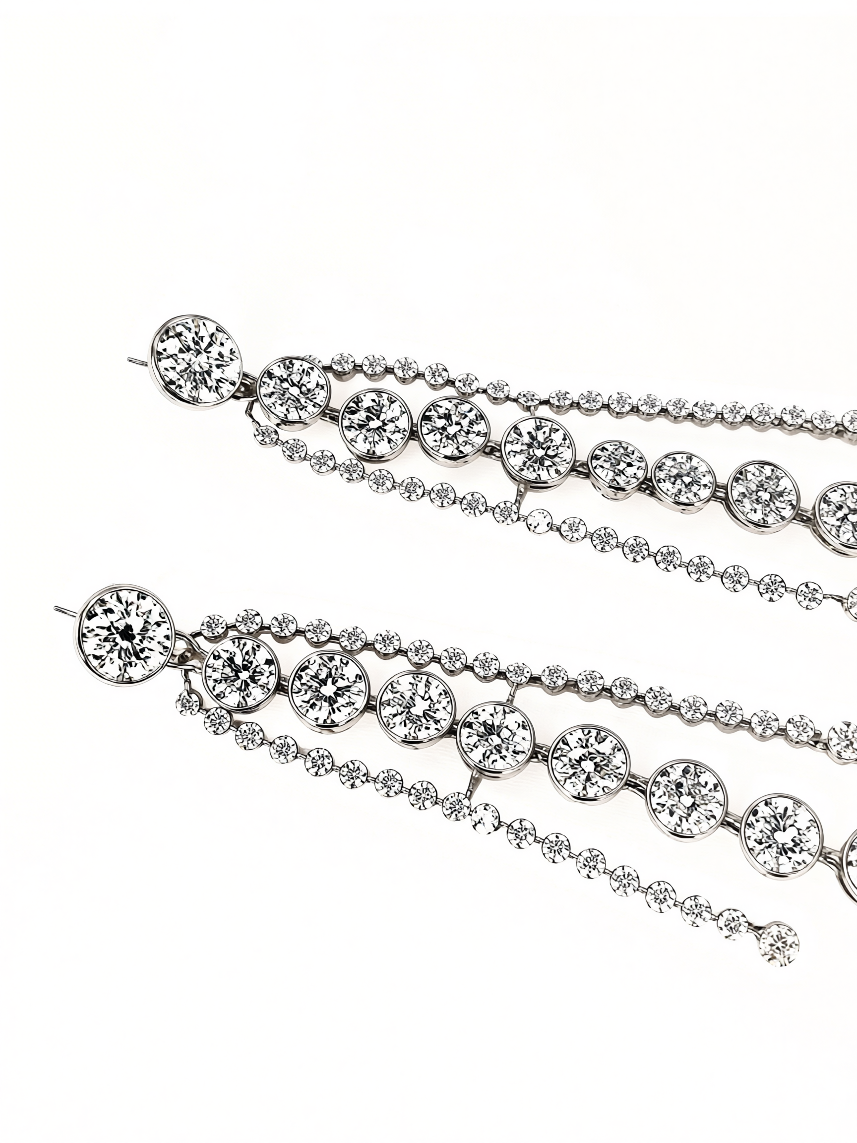 Frange Rivière Earrings