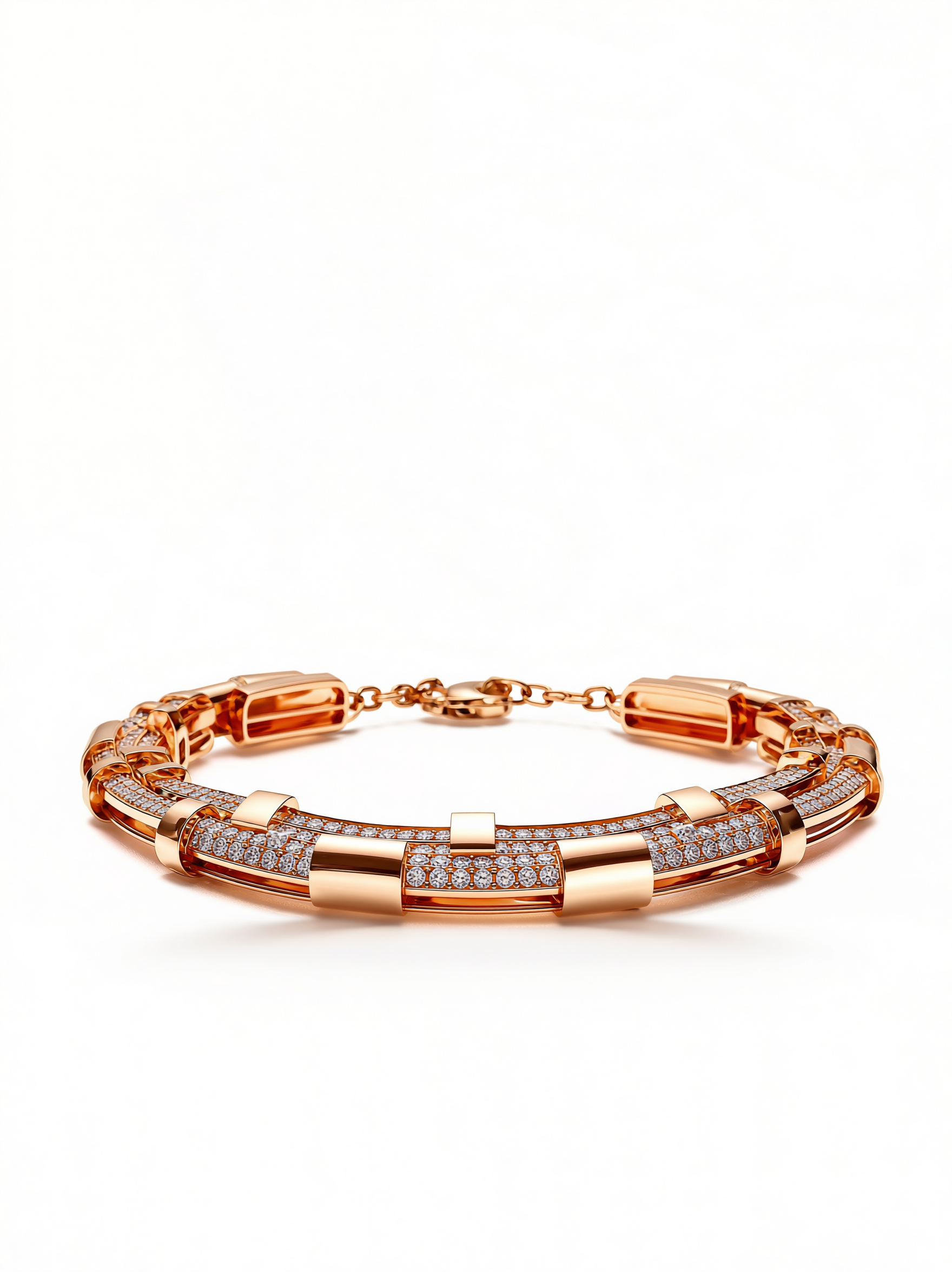Collier Tressé Rosée