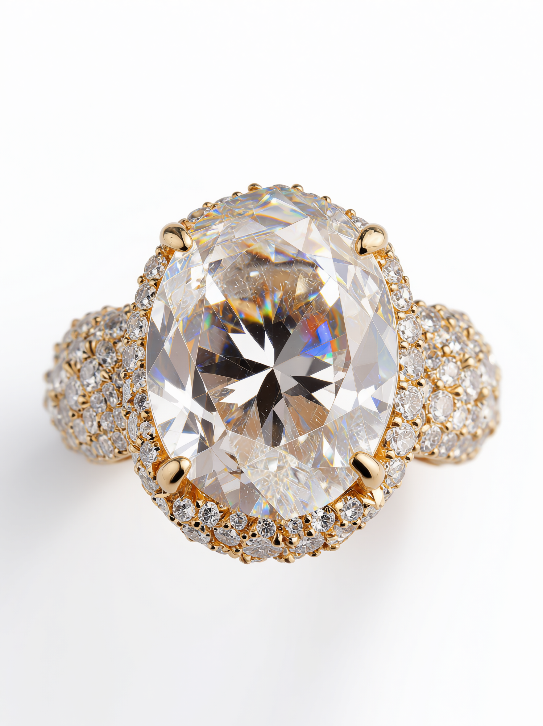 Aurore Halo Ring