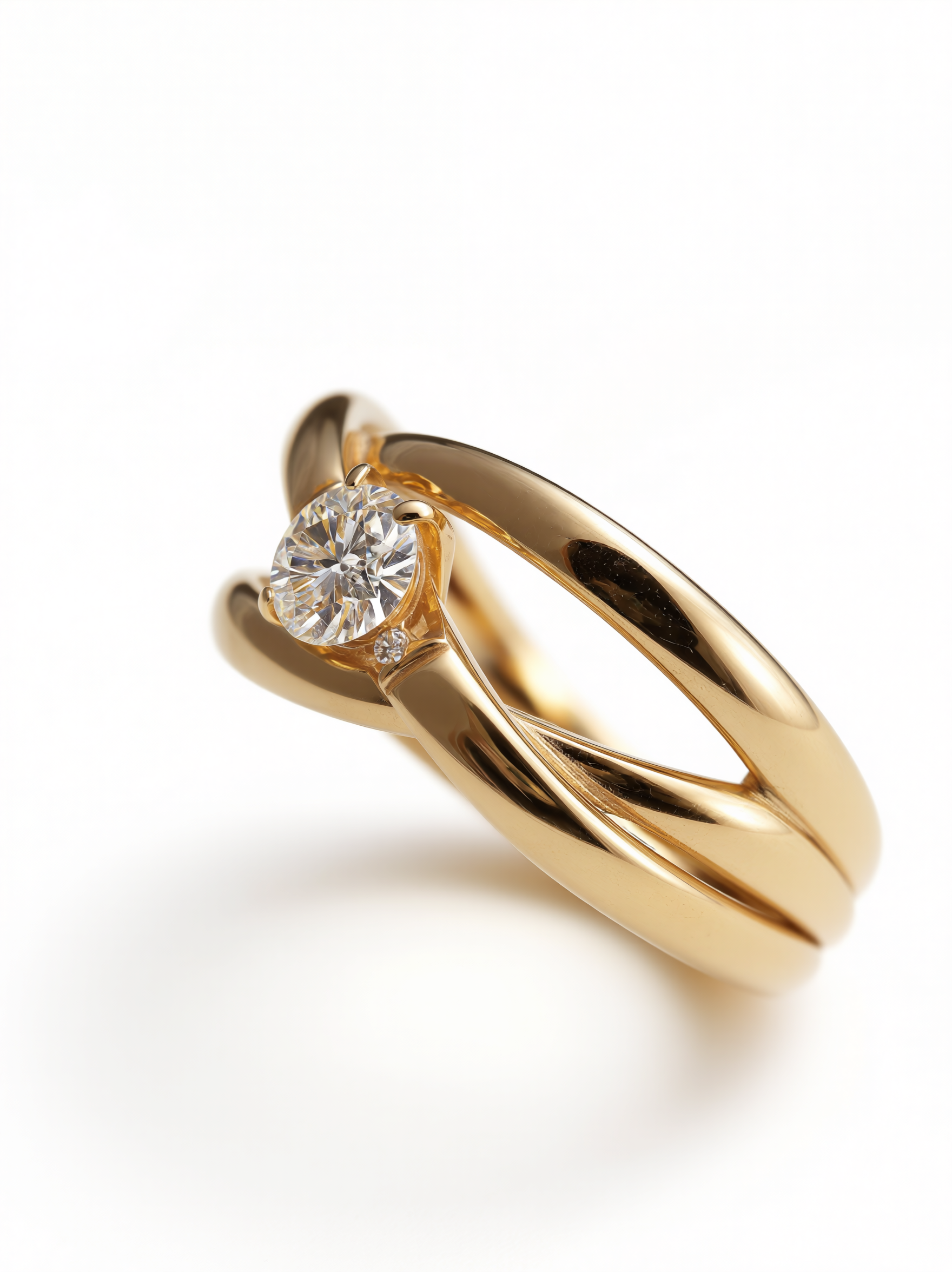 Spirale Solitaire Ring