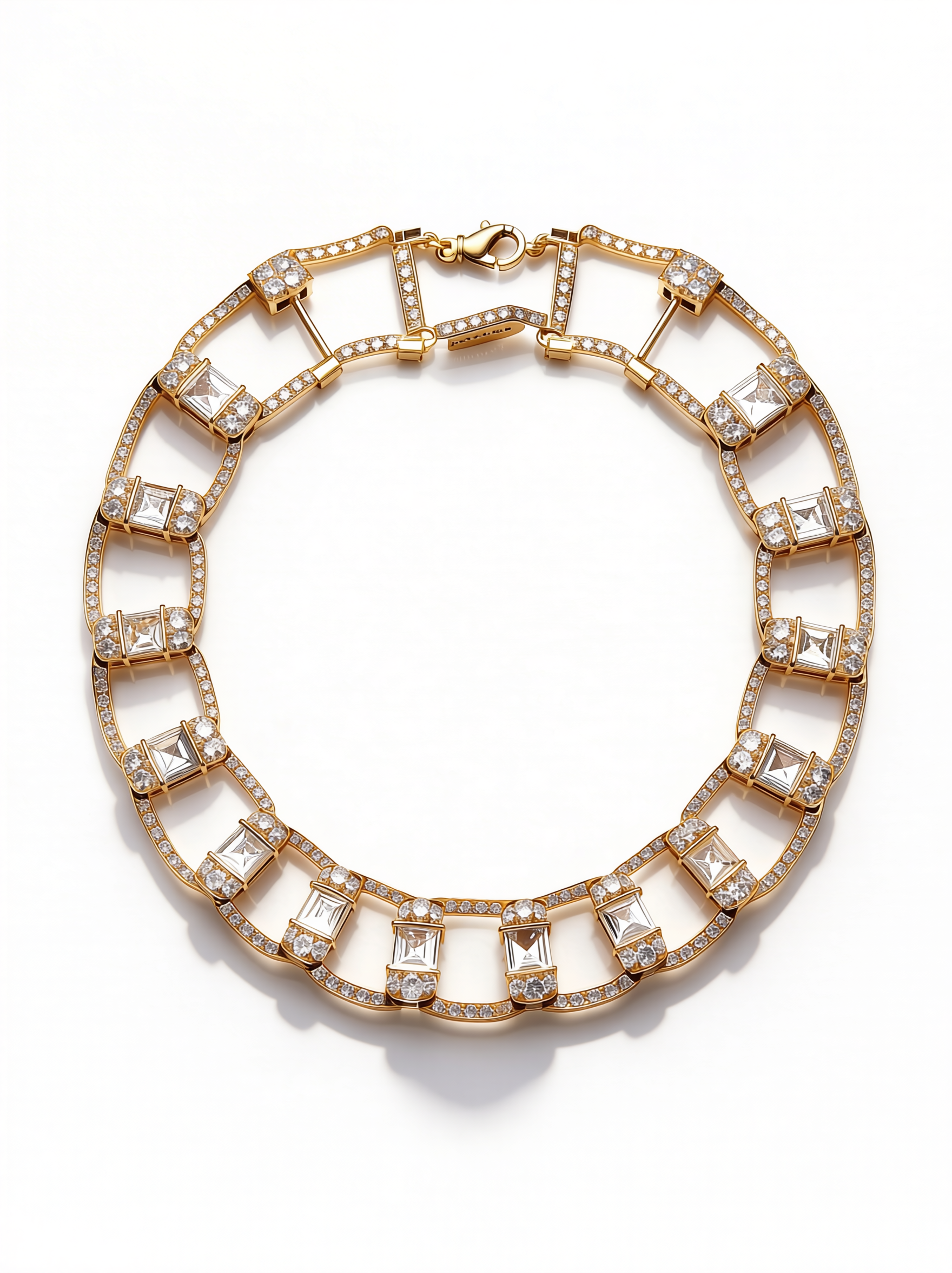 Collier Rivière Carrée