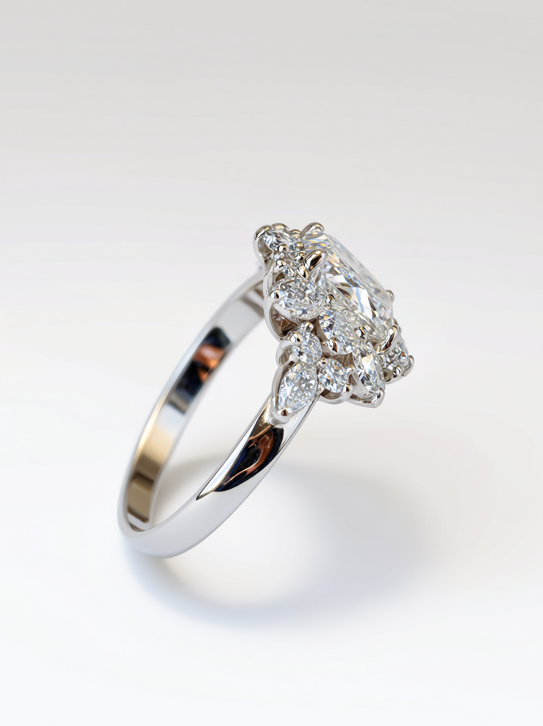 Fleur de Neige Ring