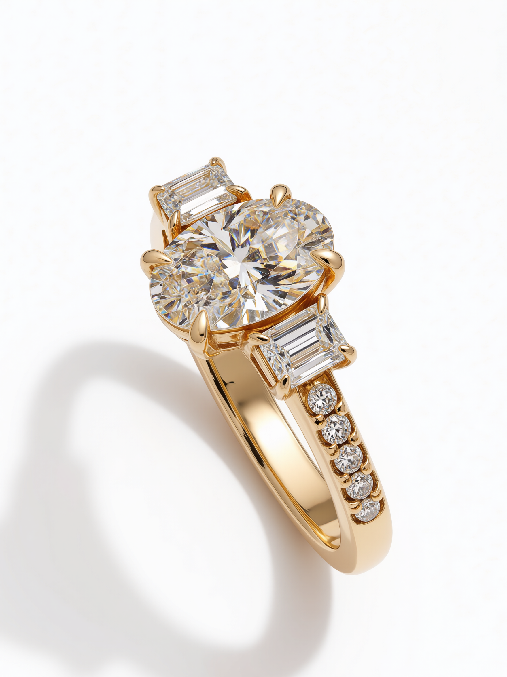 Solitaire Lumière Ring