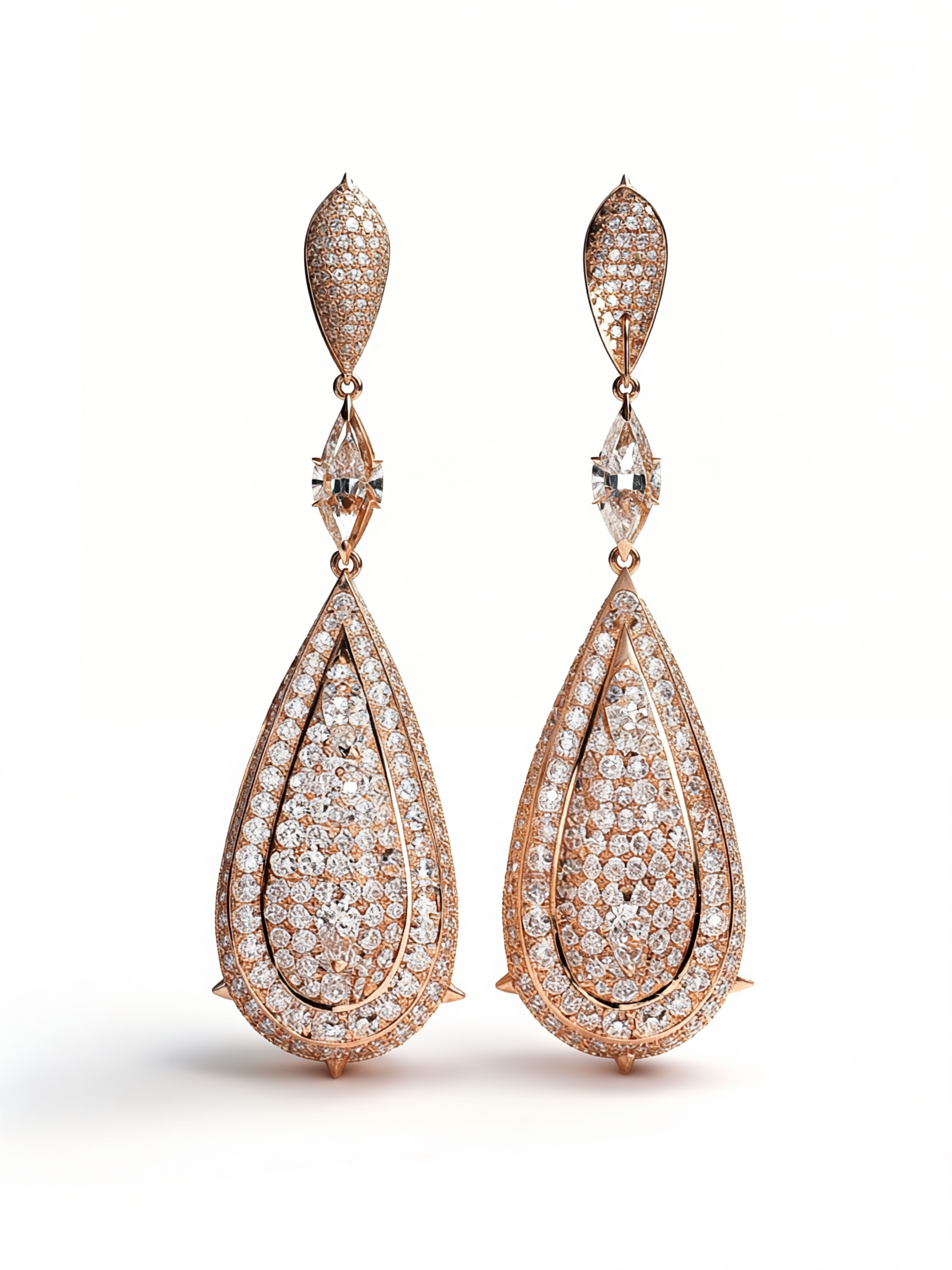 Poire Royale Drop Earrings