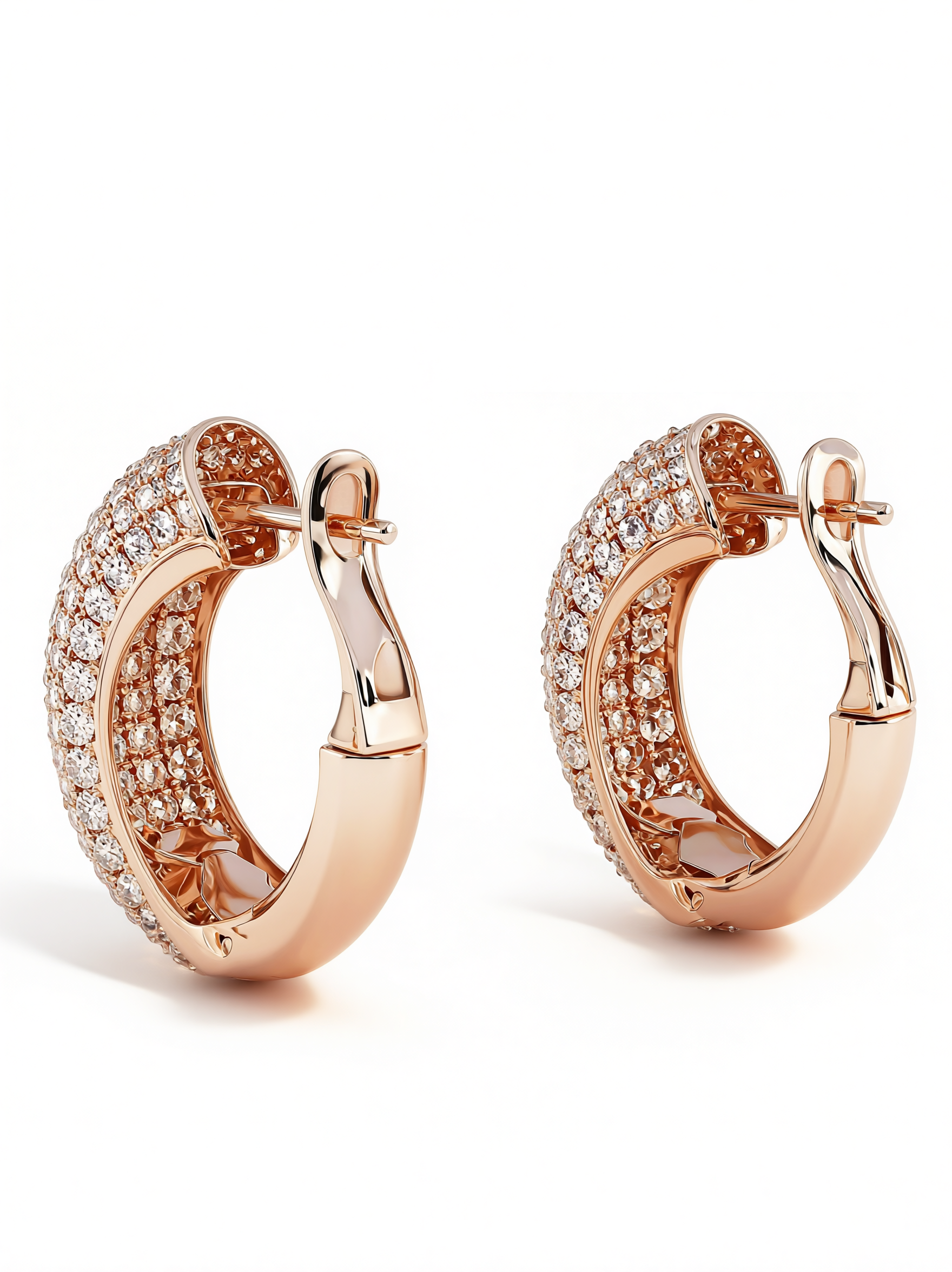 Mini Pavé Hoops