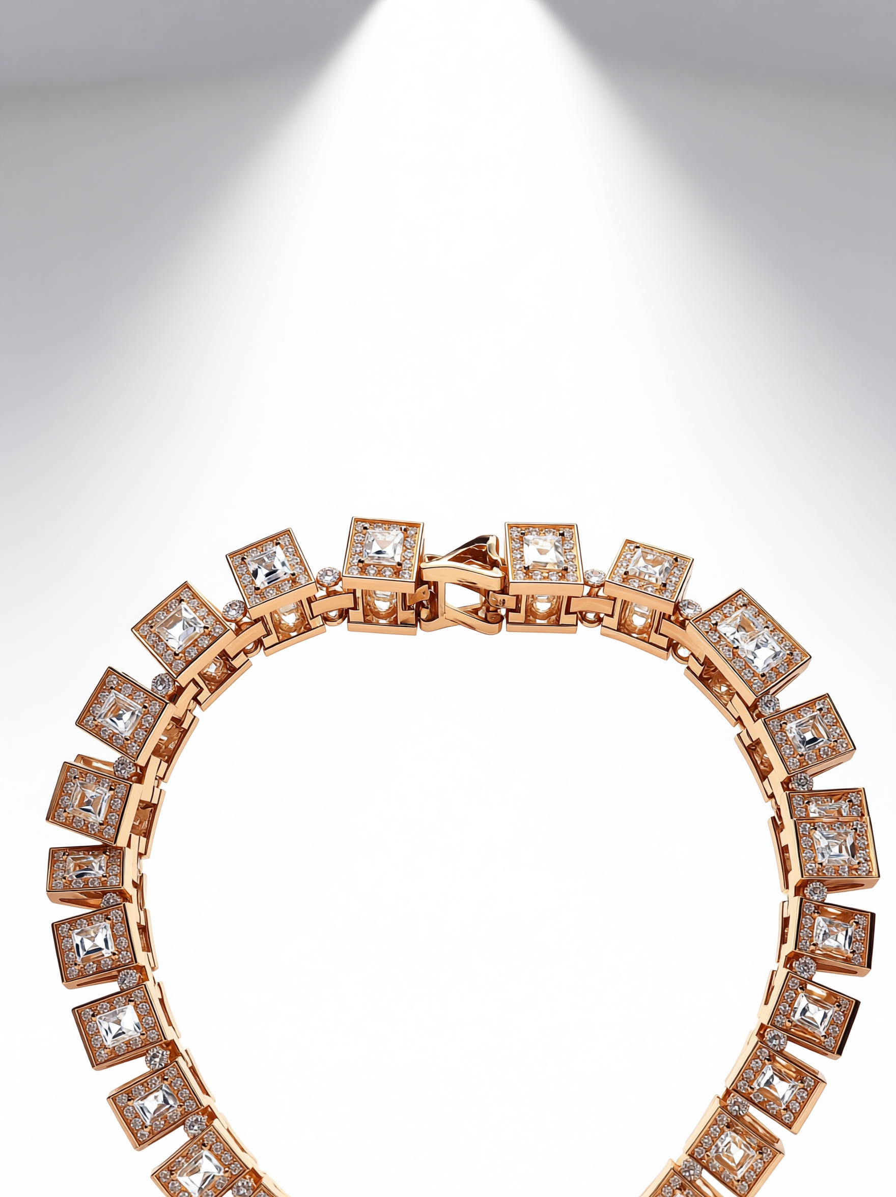 Collier Galerie Rose
