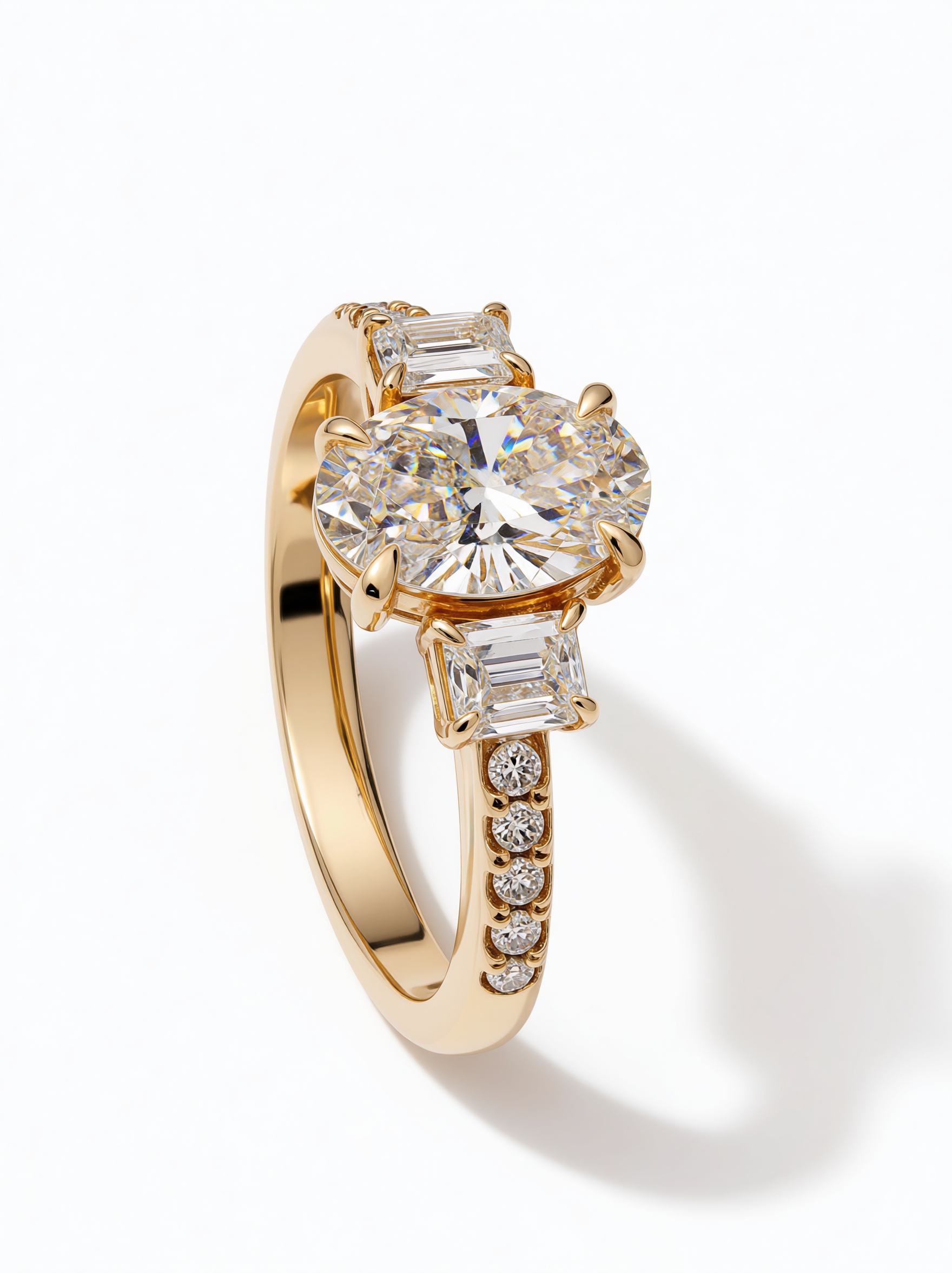 Solitaire Lumière Ring