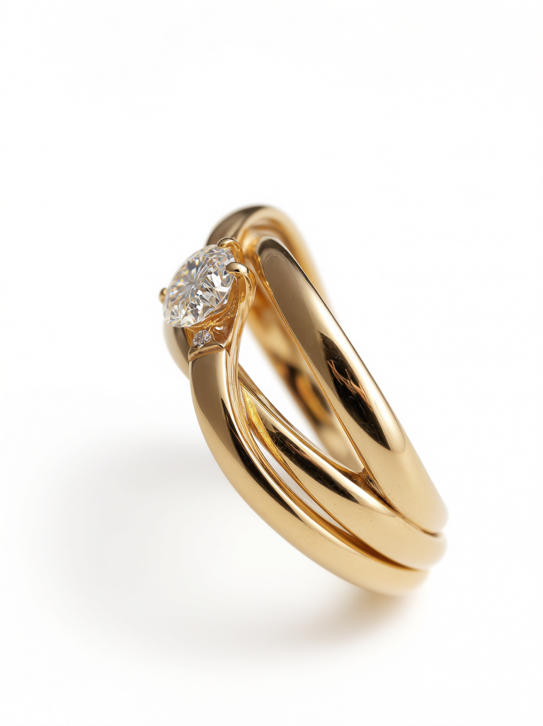 Spirale Solitaire Ring
