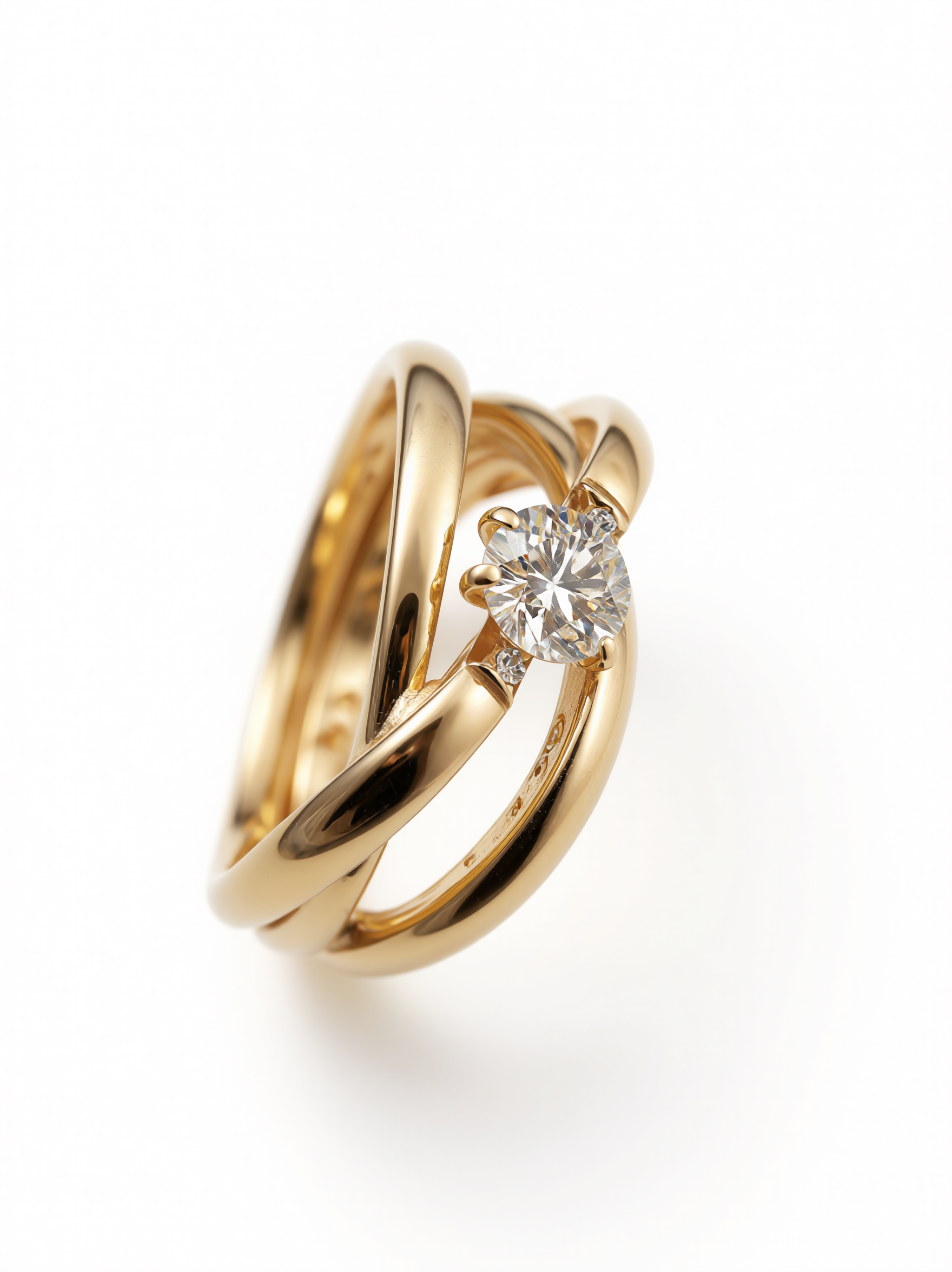 Spirale Solitaire Ring