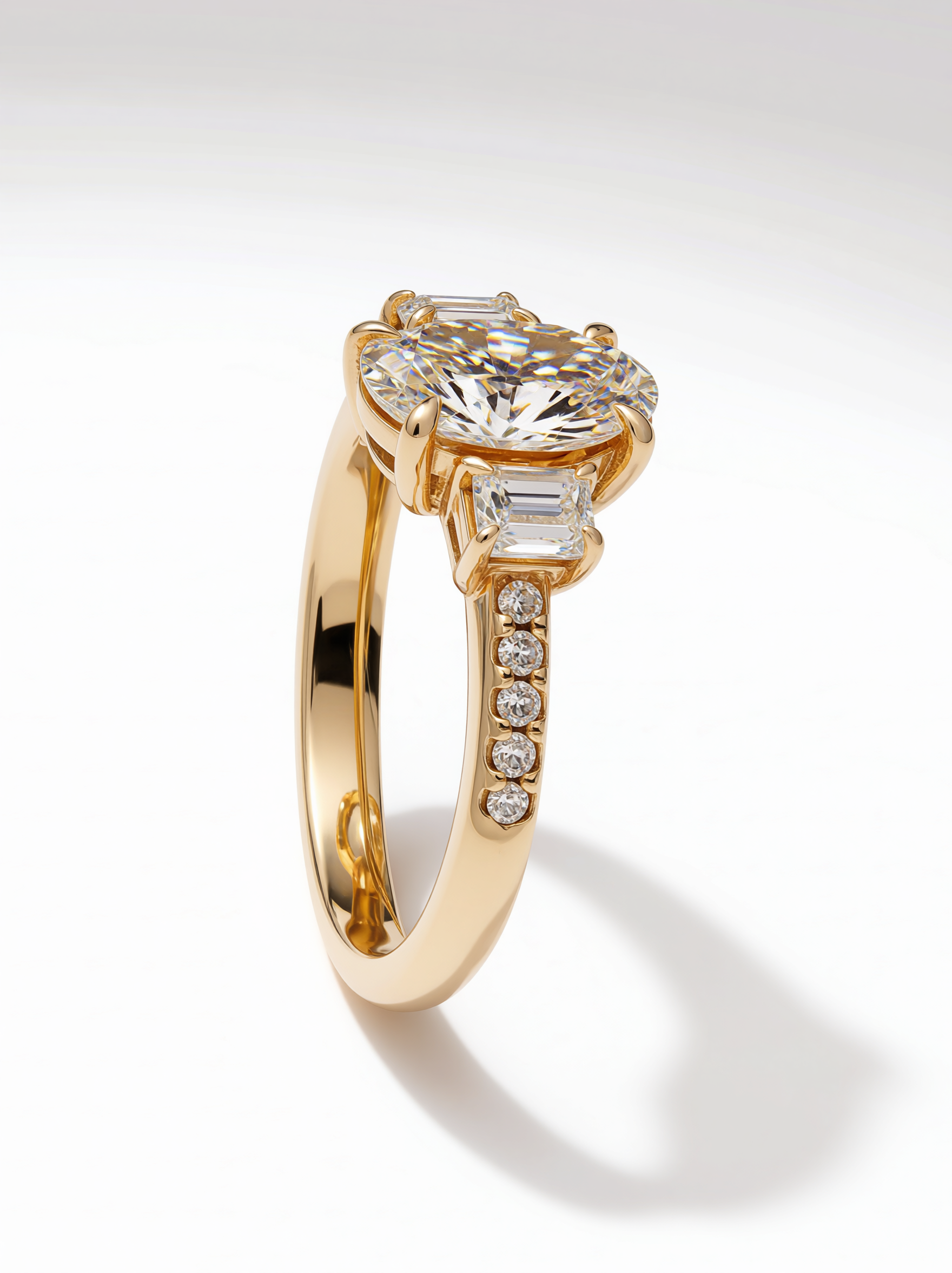 Solitaire Lumière Ring