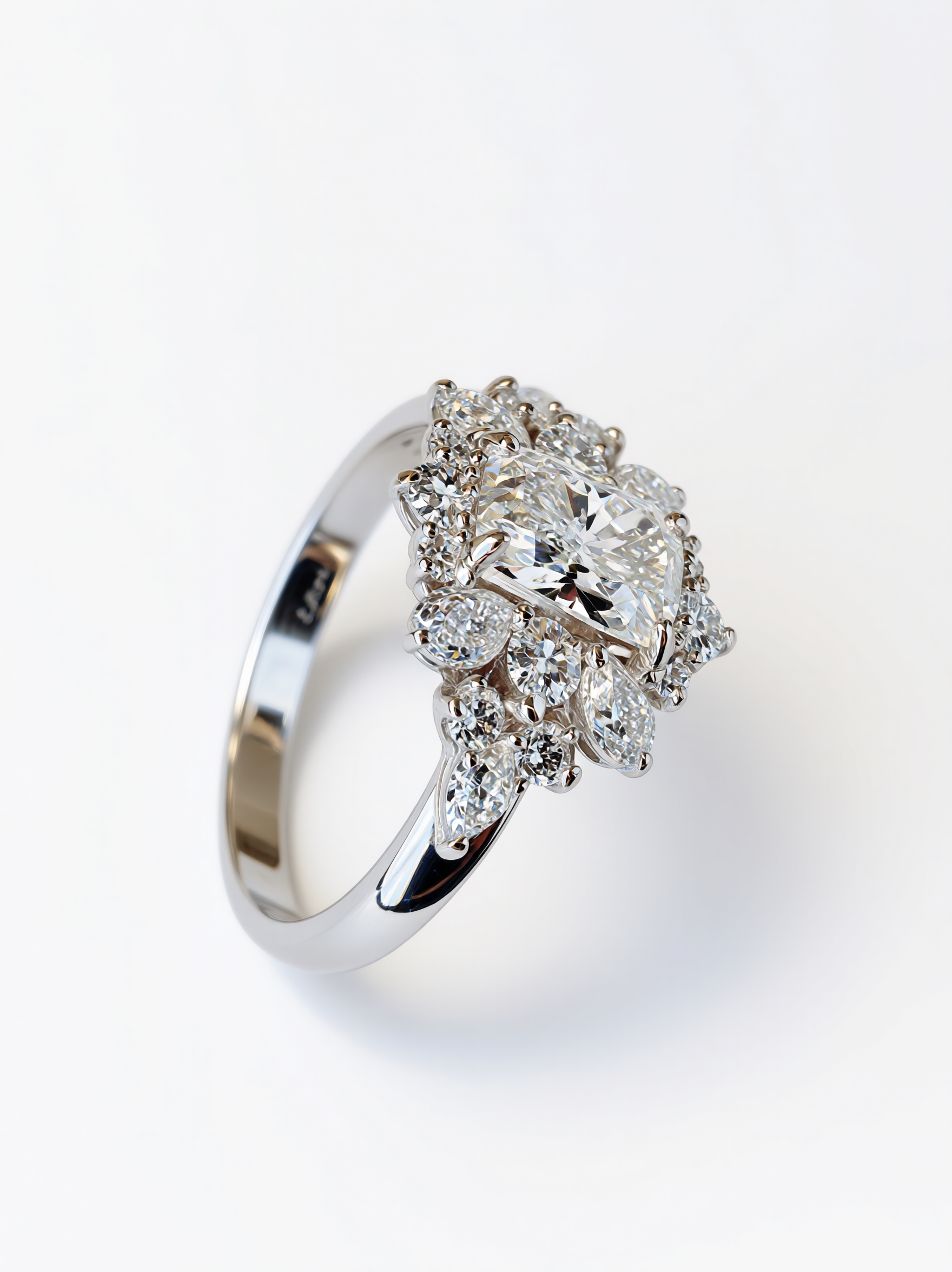 Fleur de Neige Ring