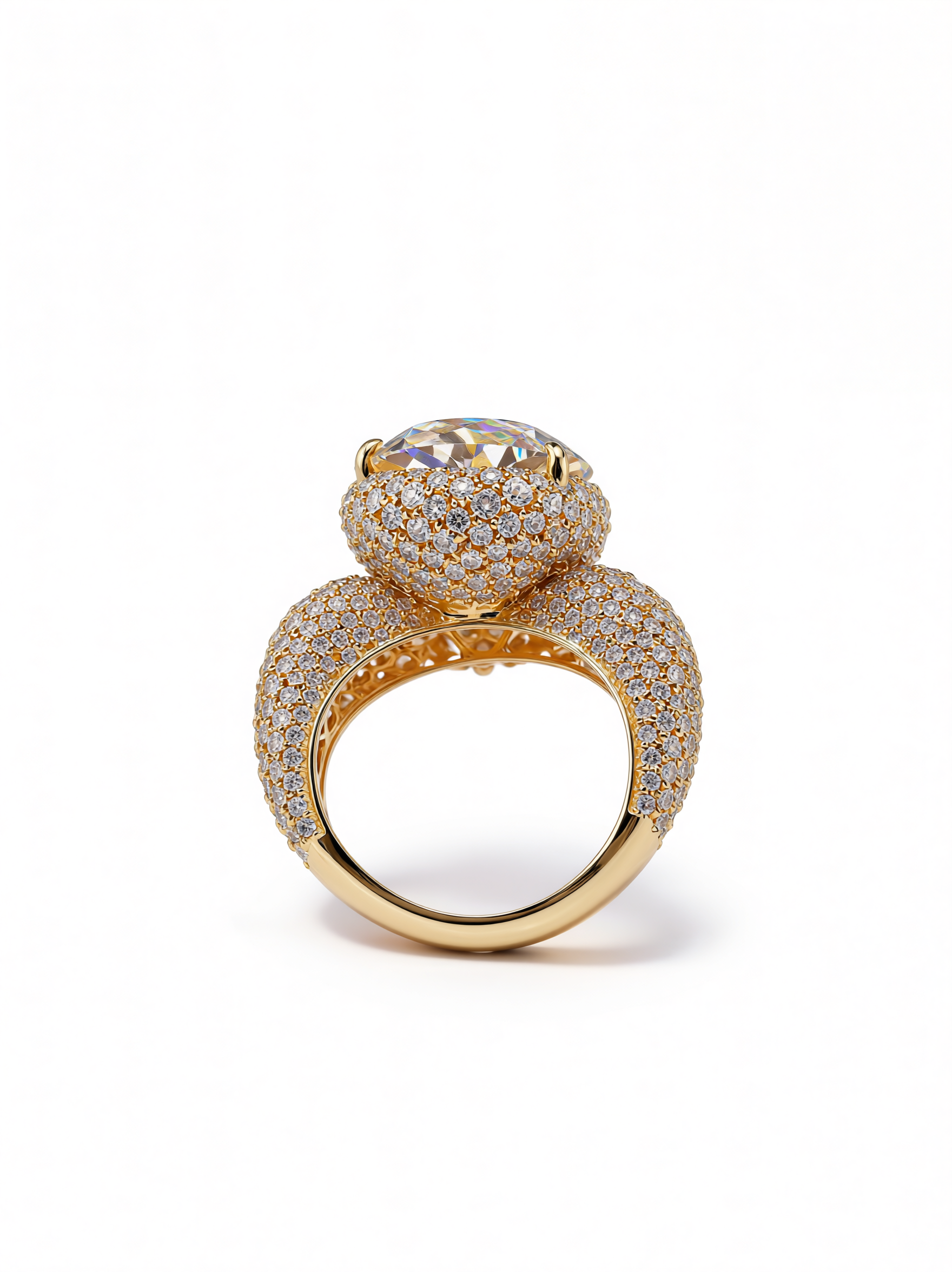 Aurore Halo Ring