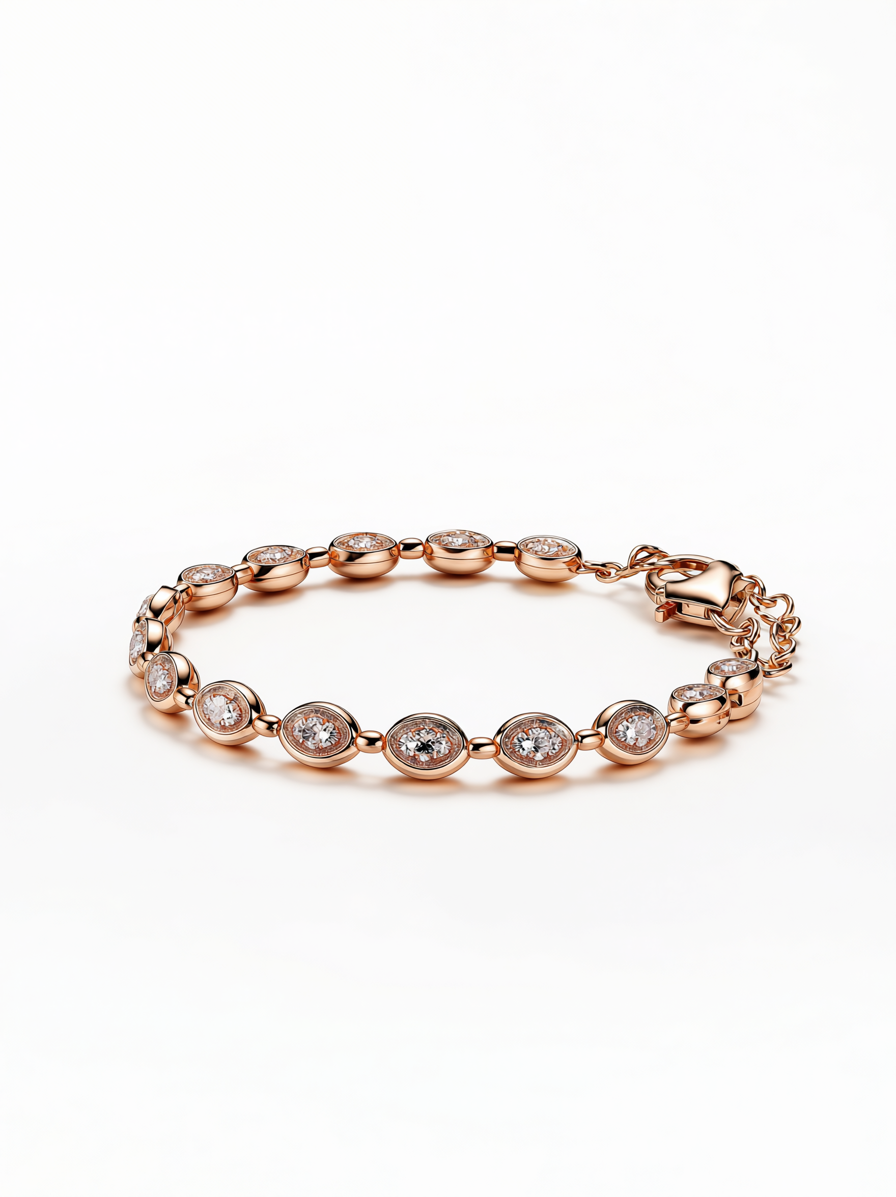 Mini Chaîne Diamant Bracelet