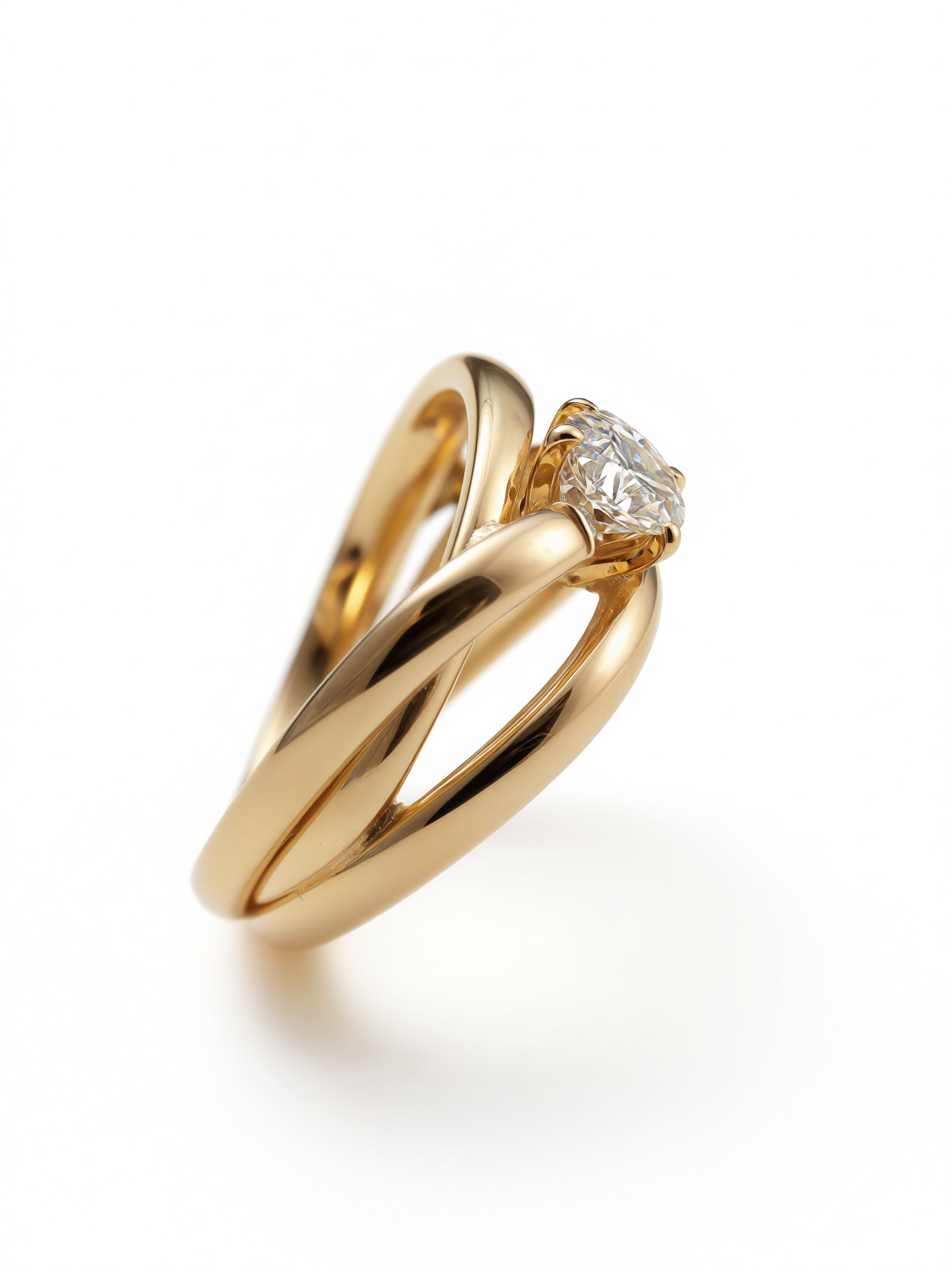 Spirale Solitaire Ring