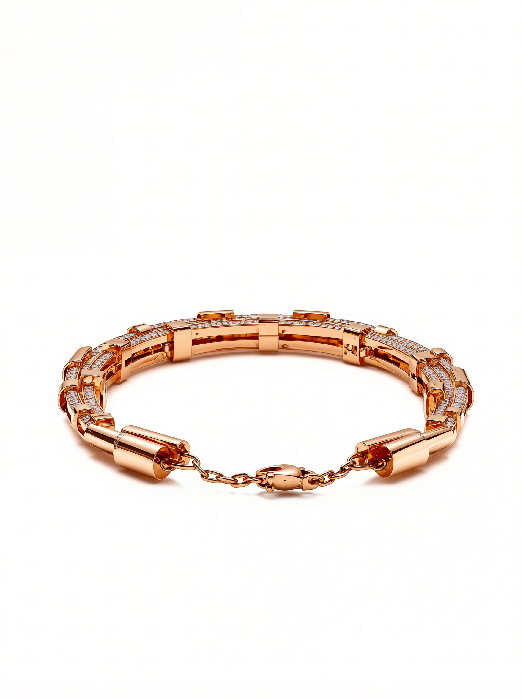 Collier Tressé Rosée