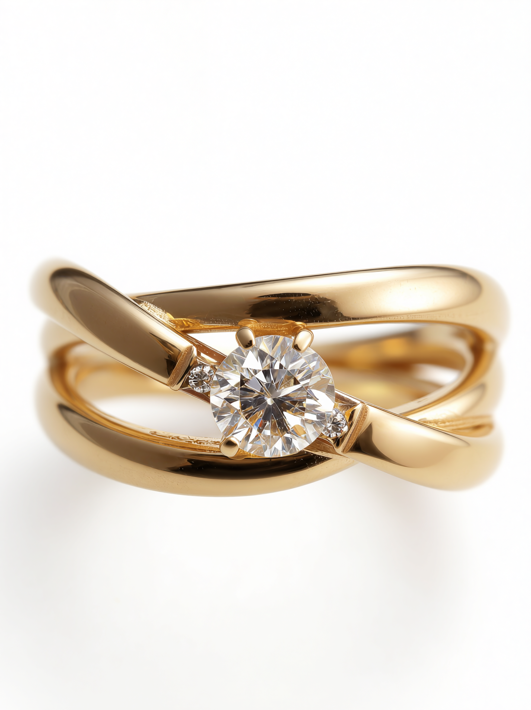 Spirale Solitaire Ring