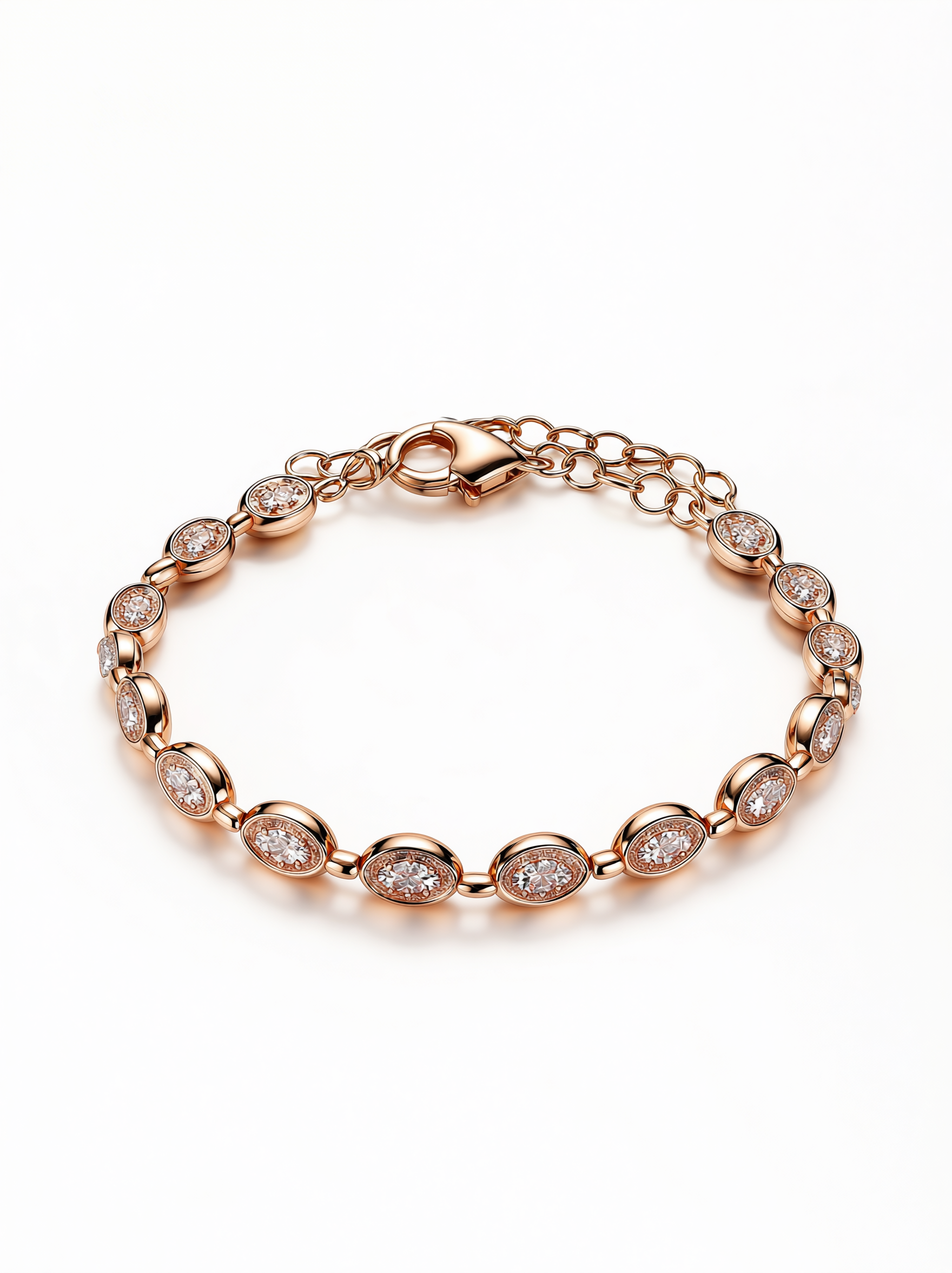 Mini Chaîne Diamant Bracelet