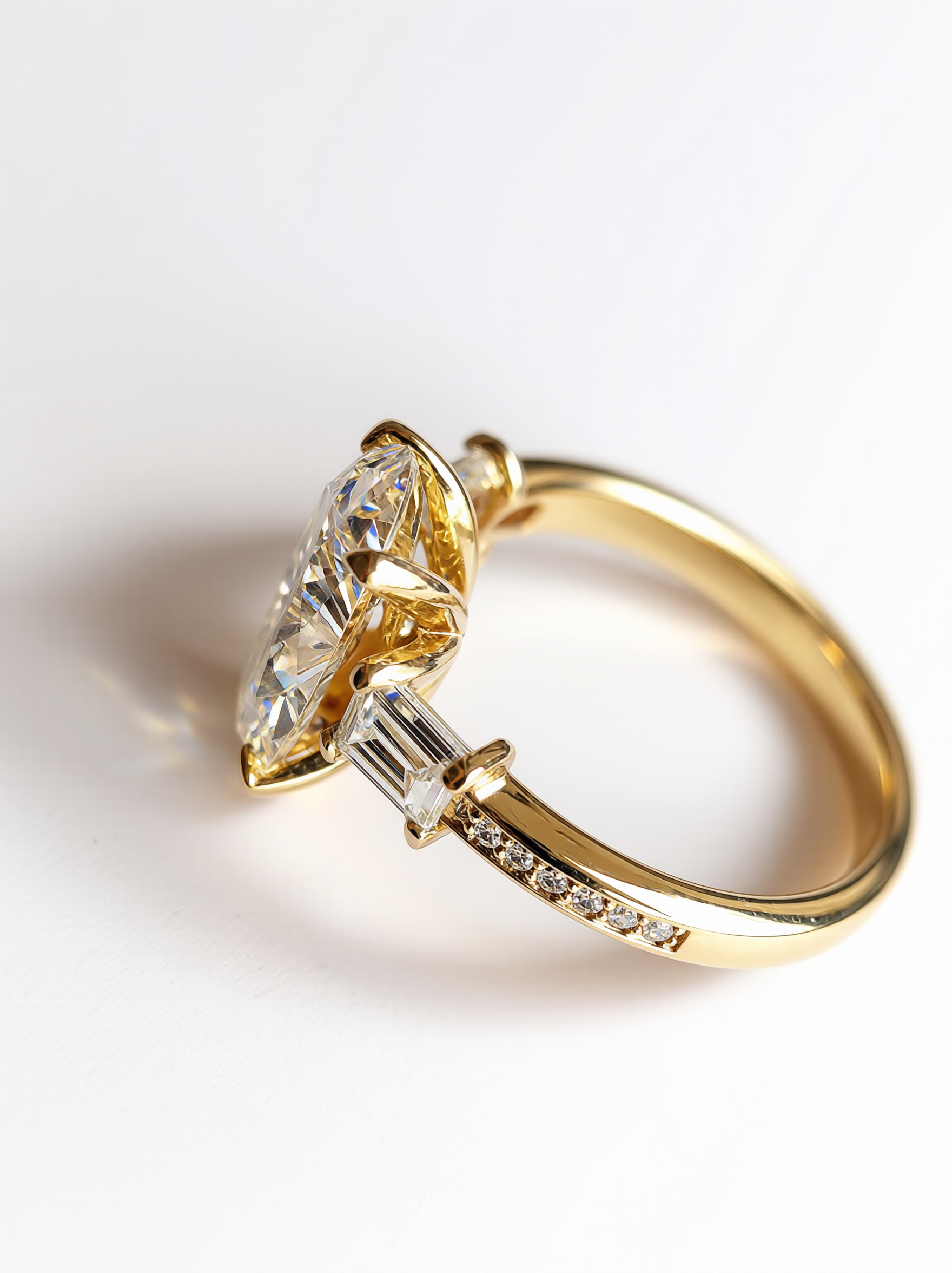 Solitaire Lumière Ring