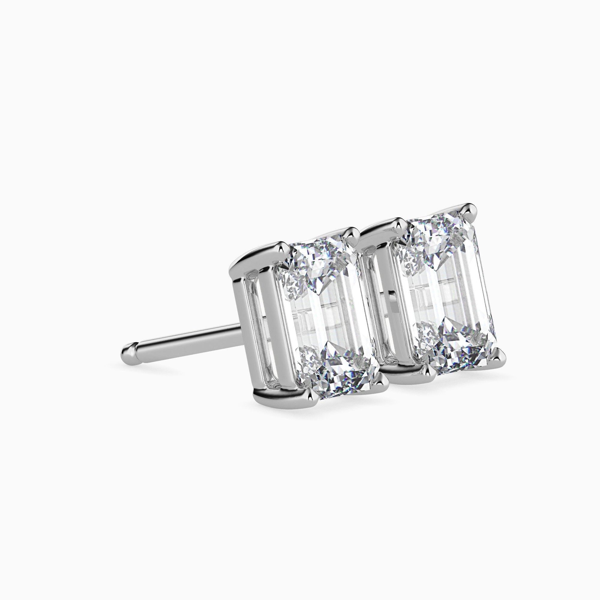 Boucles d'oreilles Patricia Solitaire Émeraude
