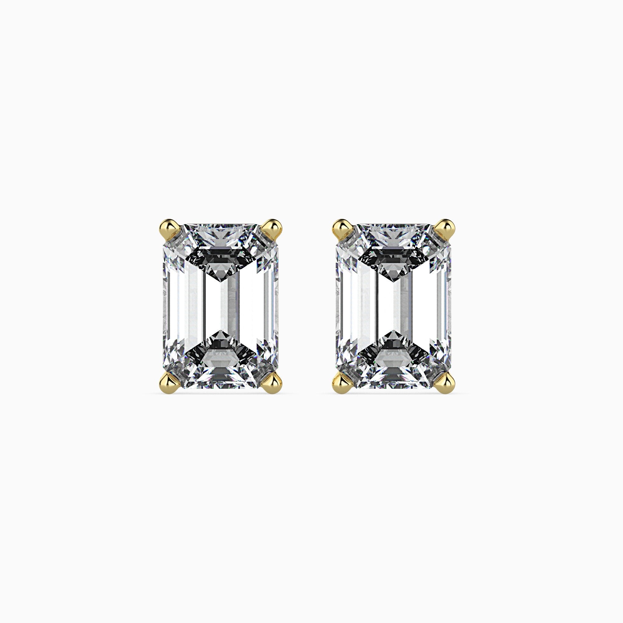 Boucles d'oreilles Patricia Solitaire Émeraude