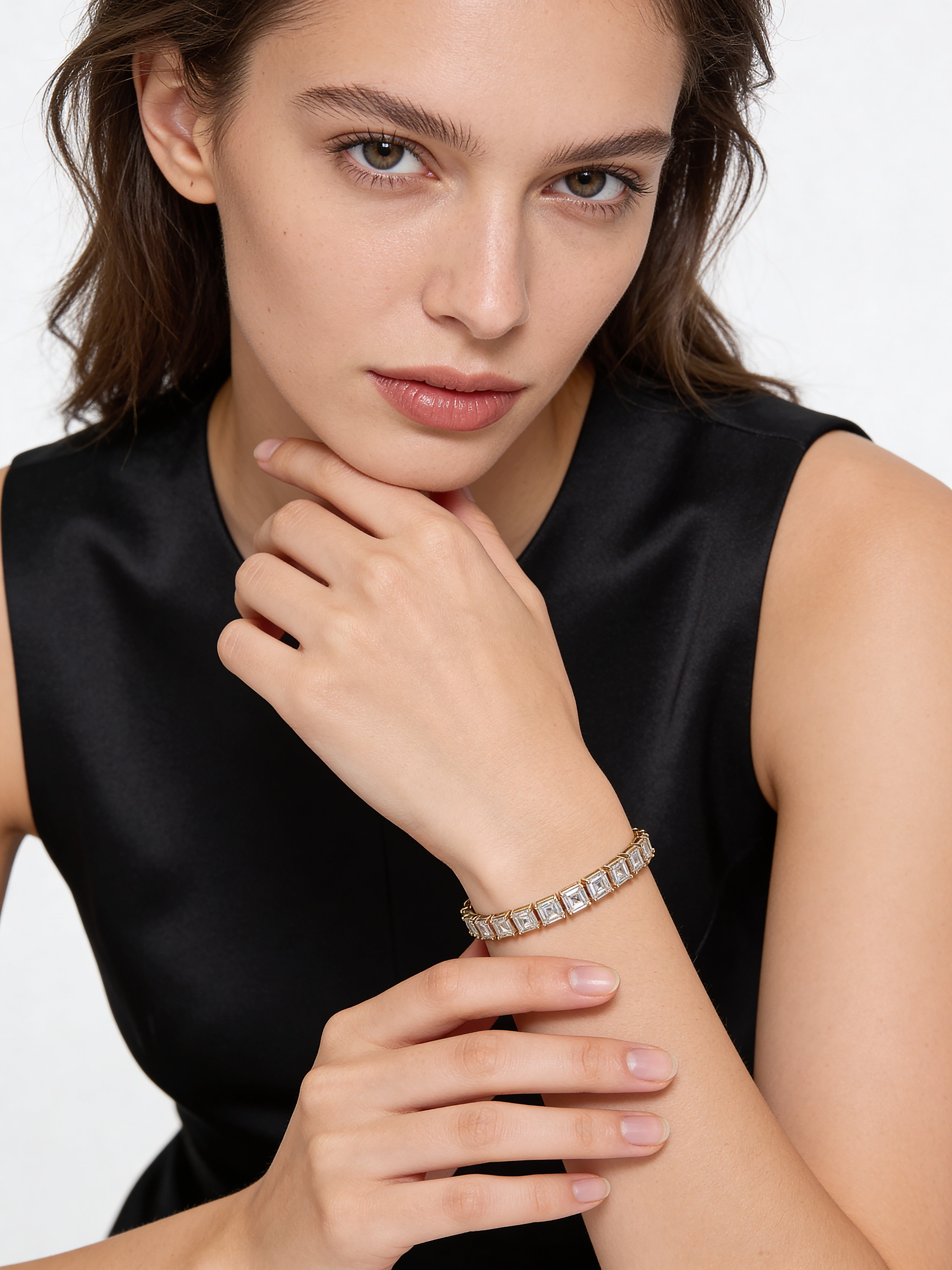 Ligne Pavé Bracelet