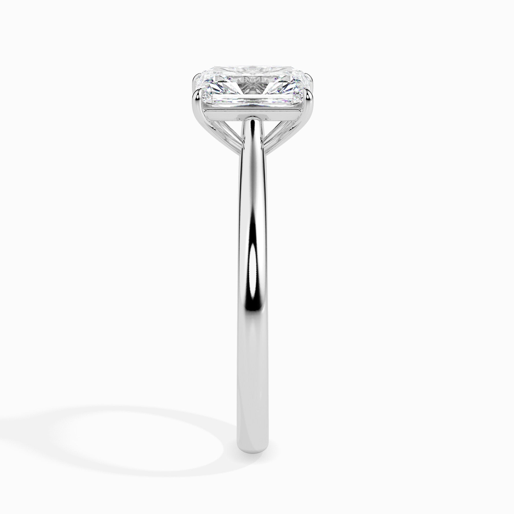 1 ctw Solitaire Radiant Ring