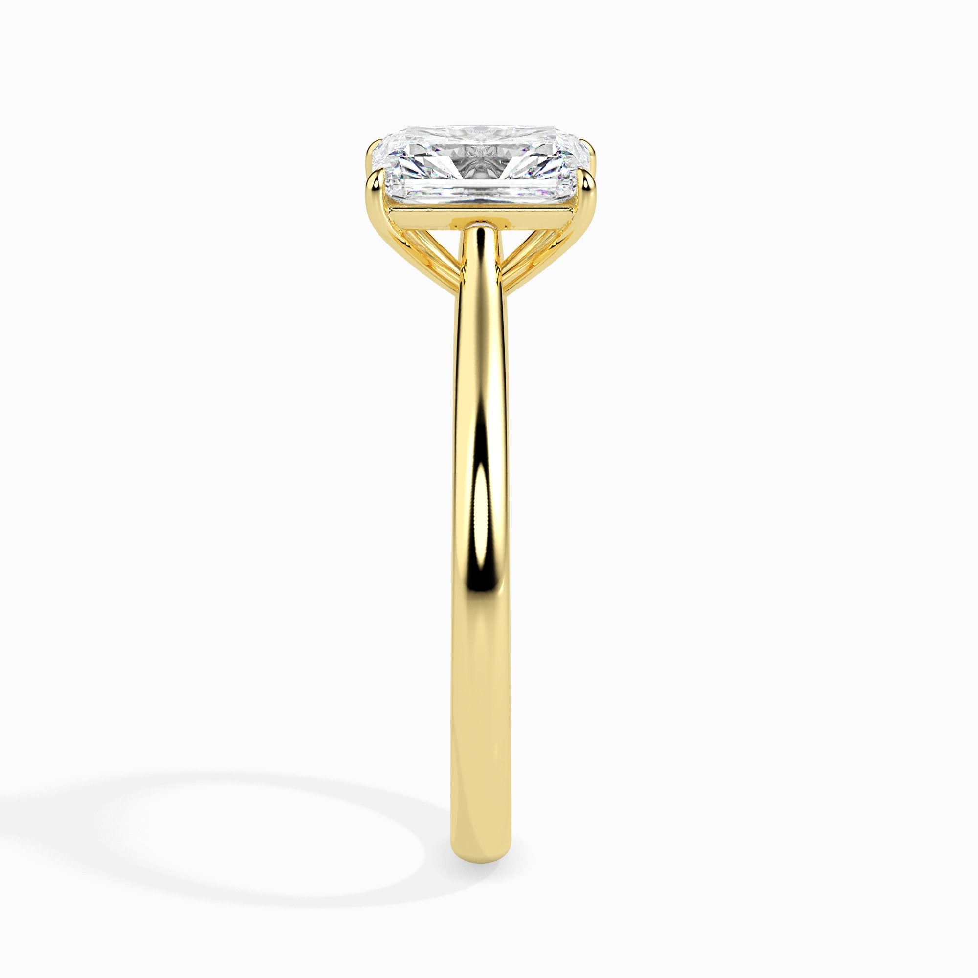 Bague solitaire radiante Larissa