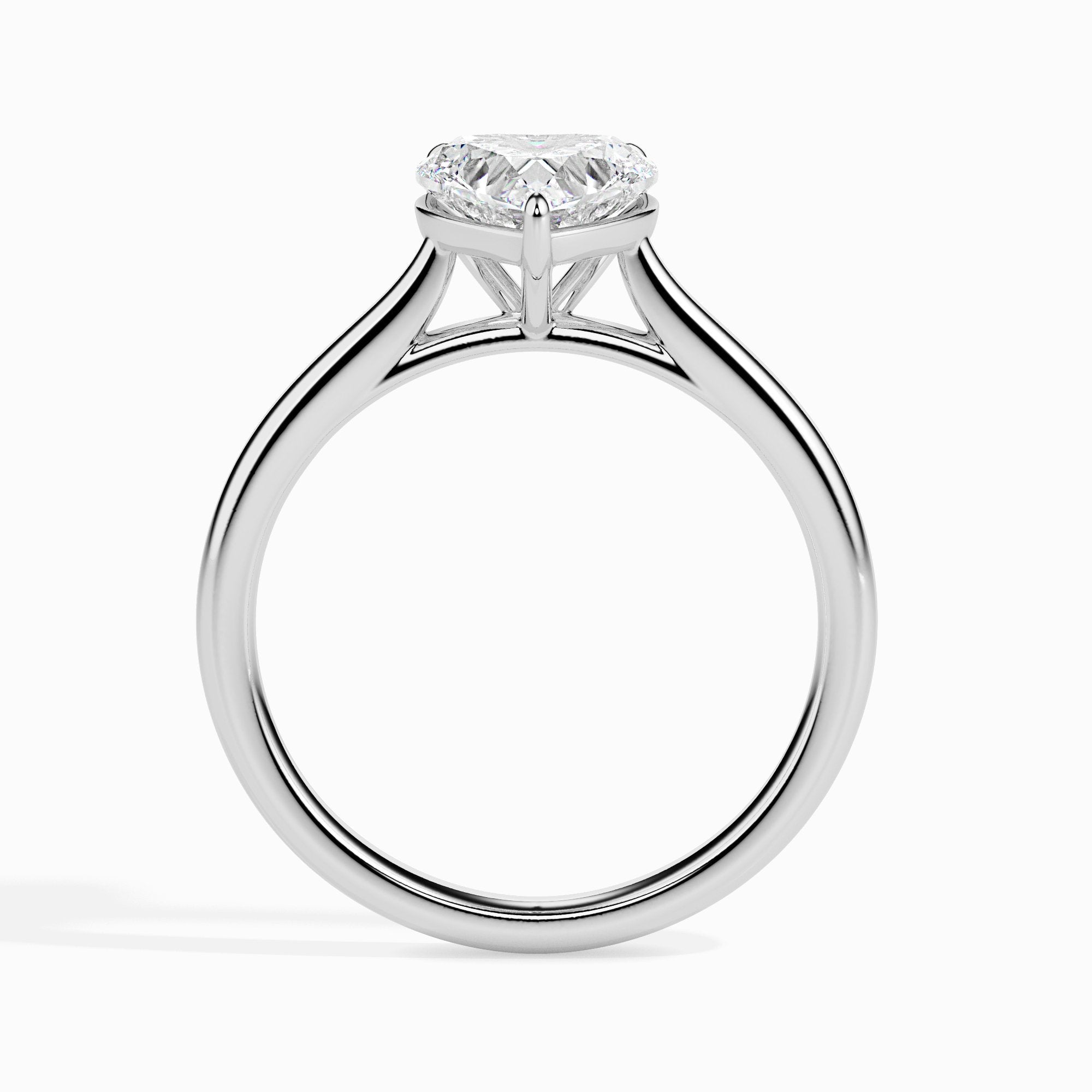 Bague Cœur Solitaire Olfea