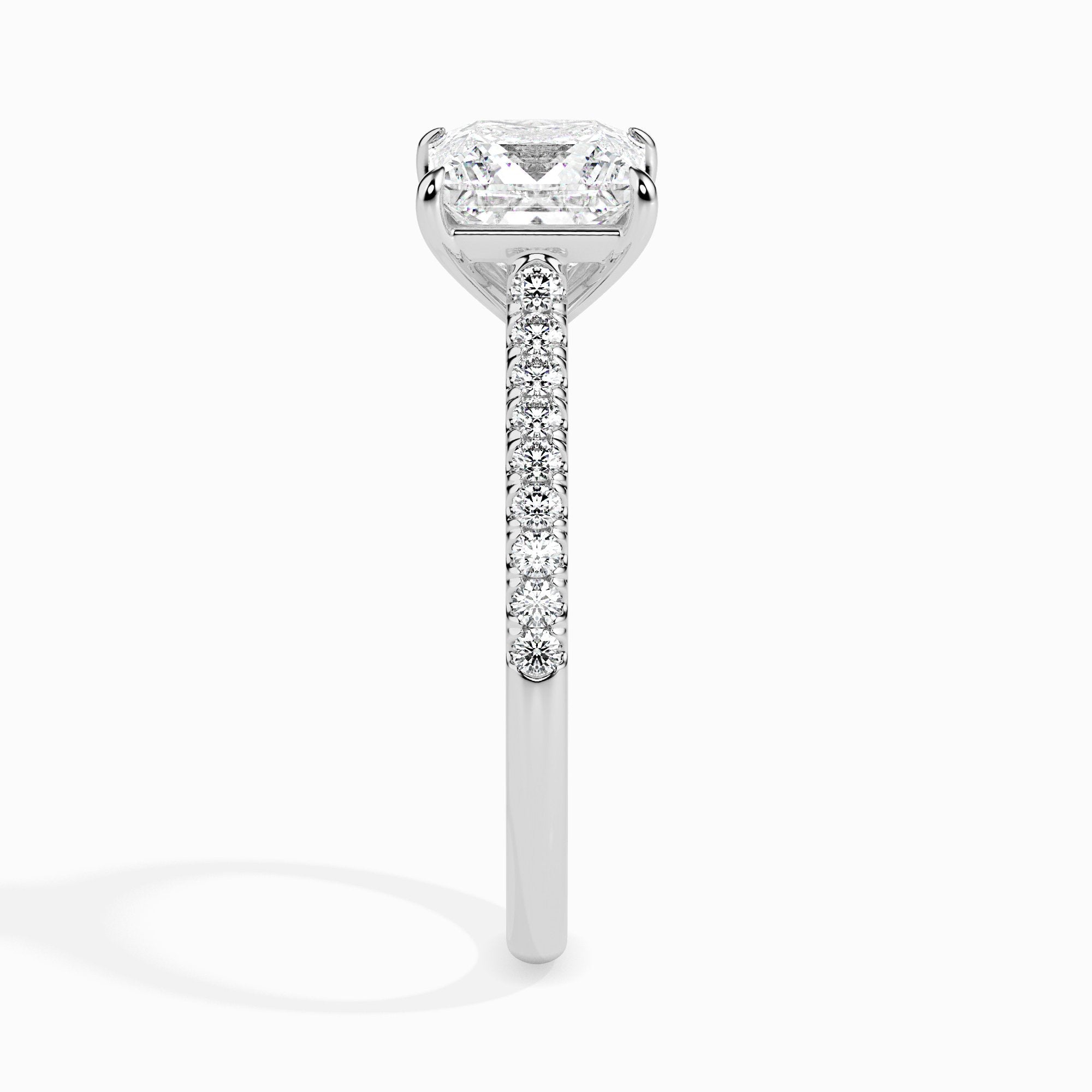 Lucrezia Solitaire Pavé Princesse