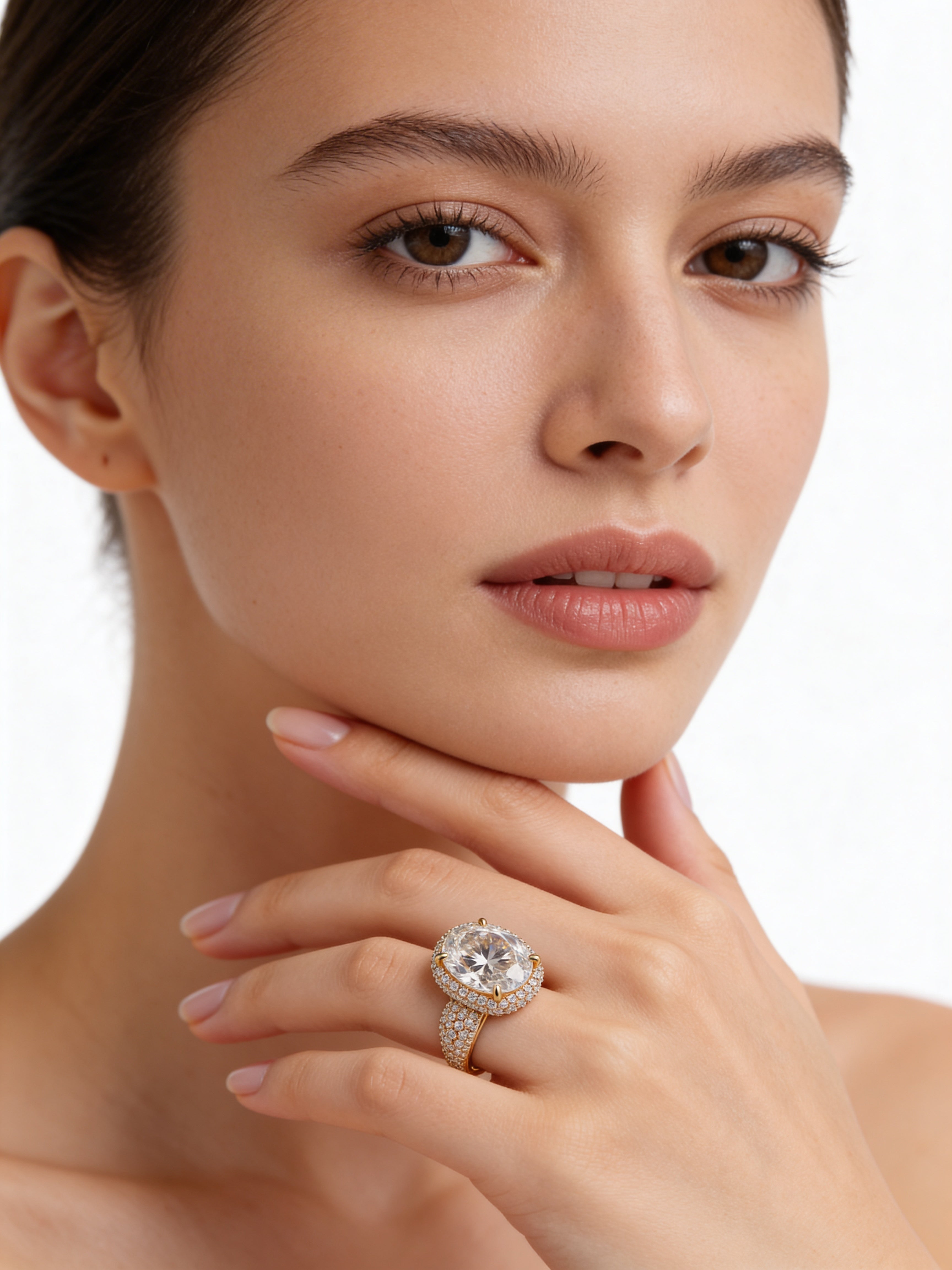 Aurore Halo Ring