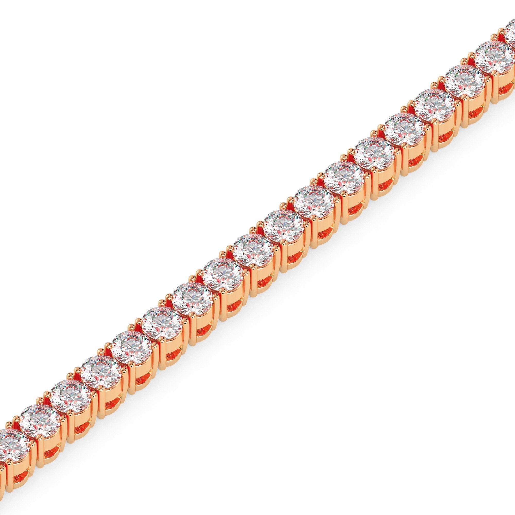 3 ctw Round Tennis Bracelet