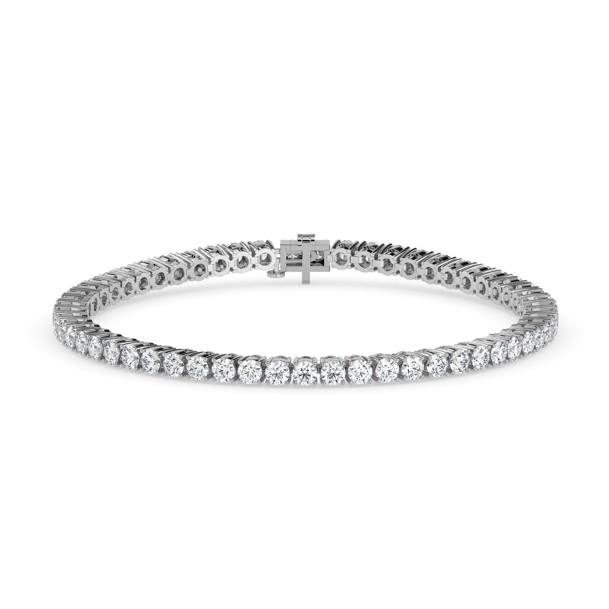 3 ctw Round Tennis Bracelet