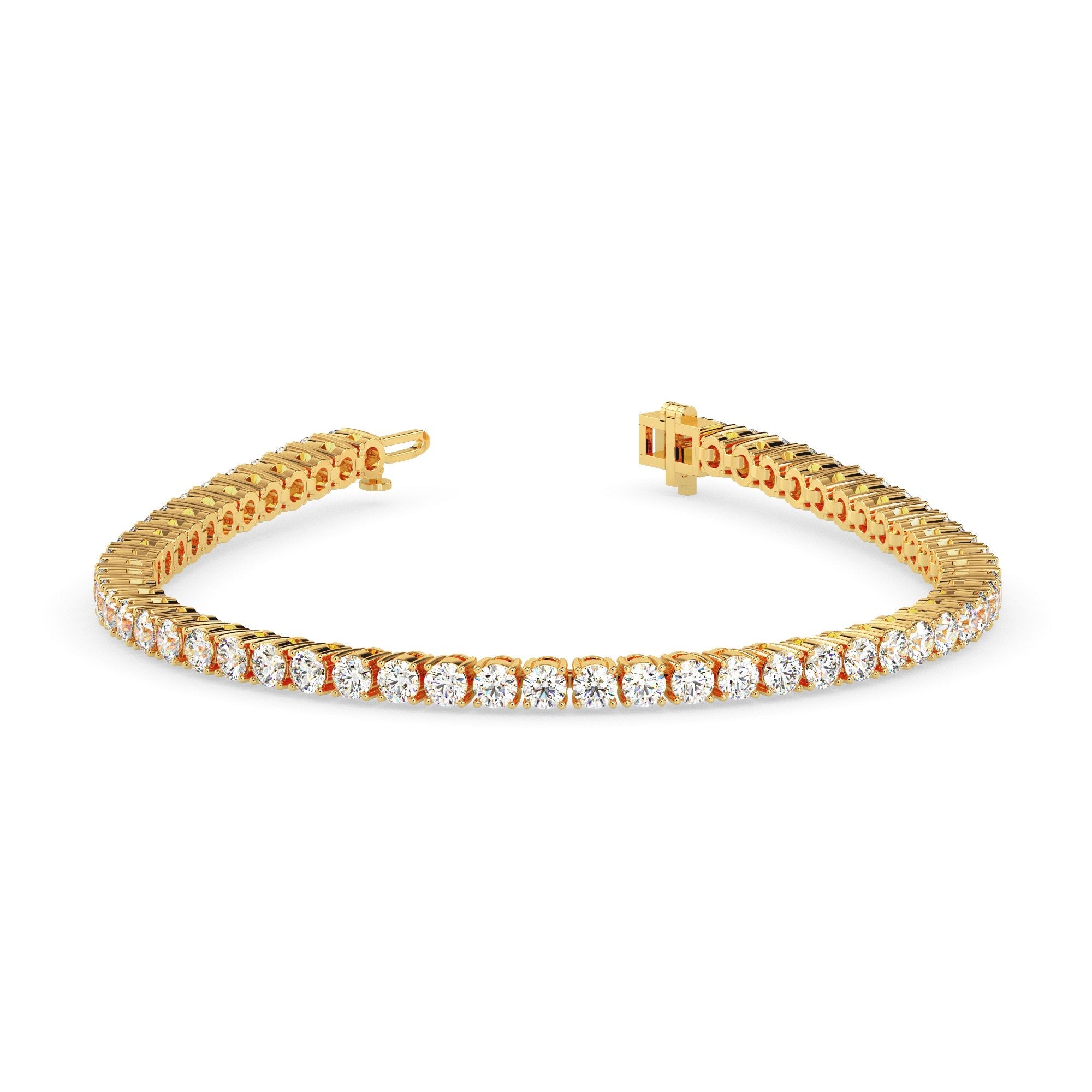3 ctw Round Tennis Bracelet
